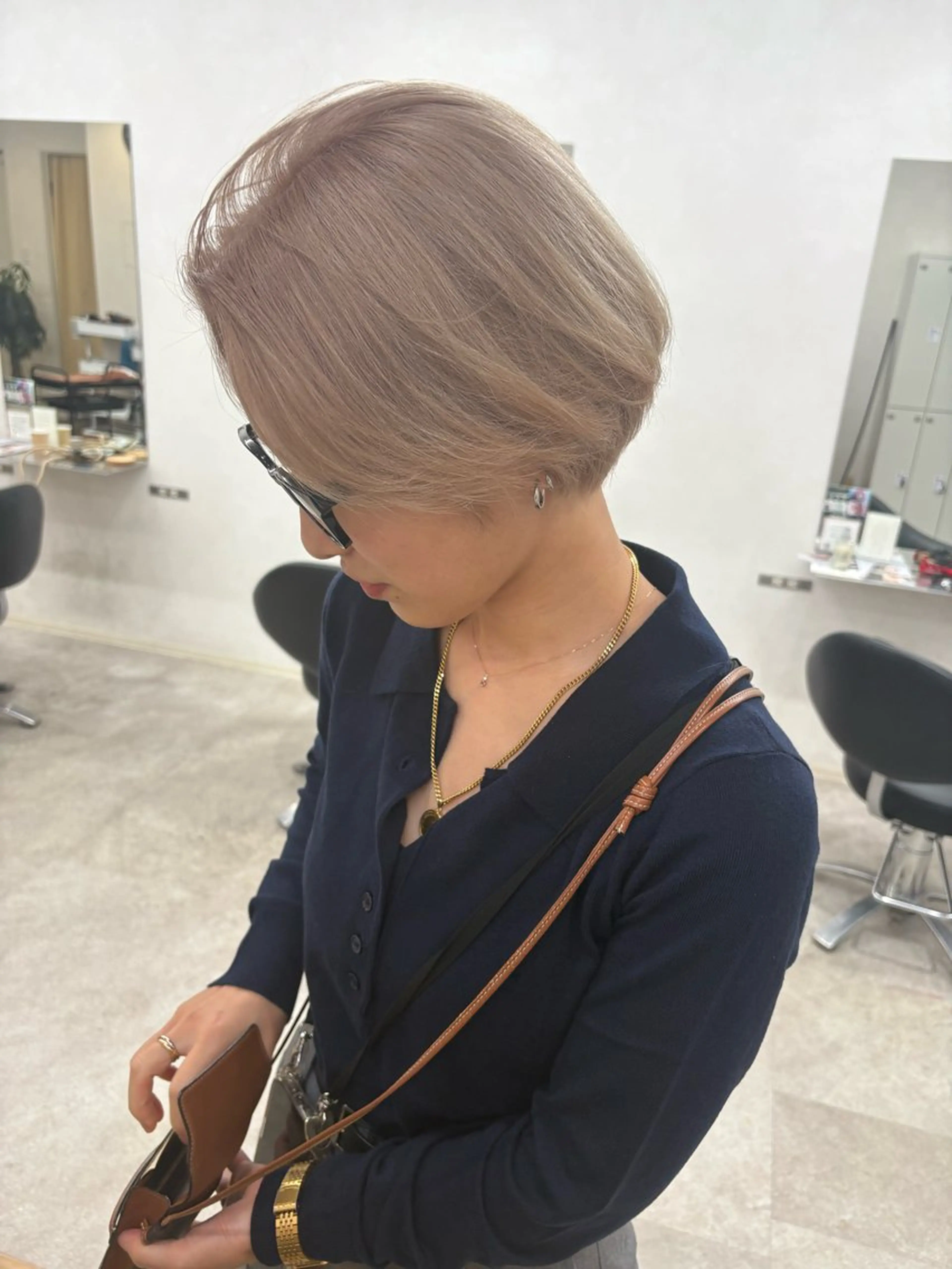 ショート カット ヘアカラー トリートメント sail所属・sail hairのヘアスタイル