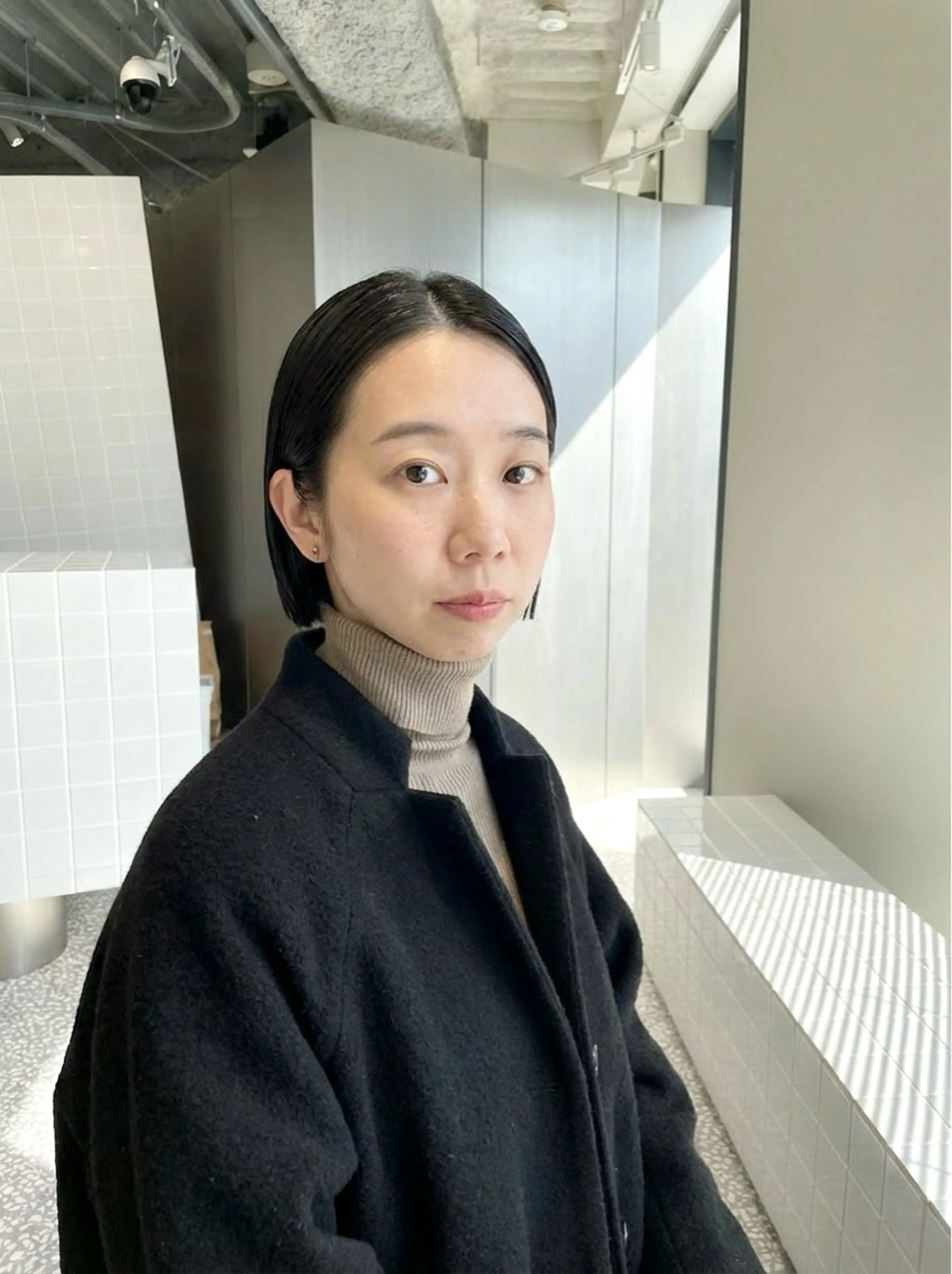 ショート カラー 梅田/似合わせ/ イサミカズヒロのヘアスタイル