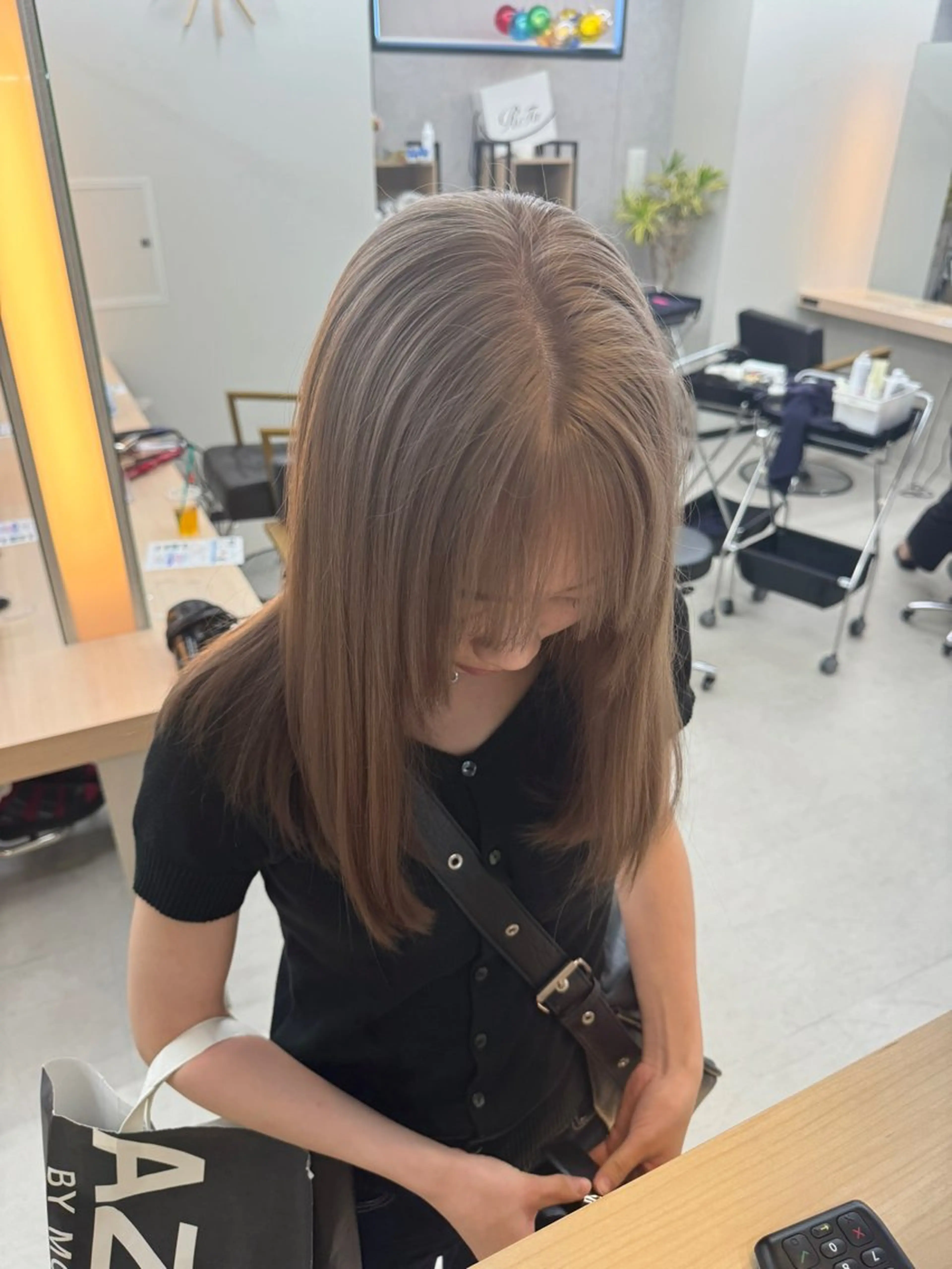 【ミニモ学割U24】カラー+カット+生トリートメントの写真