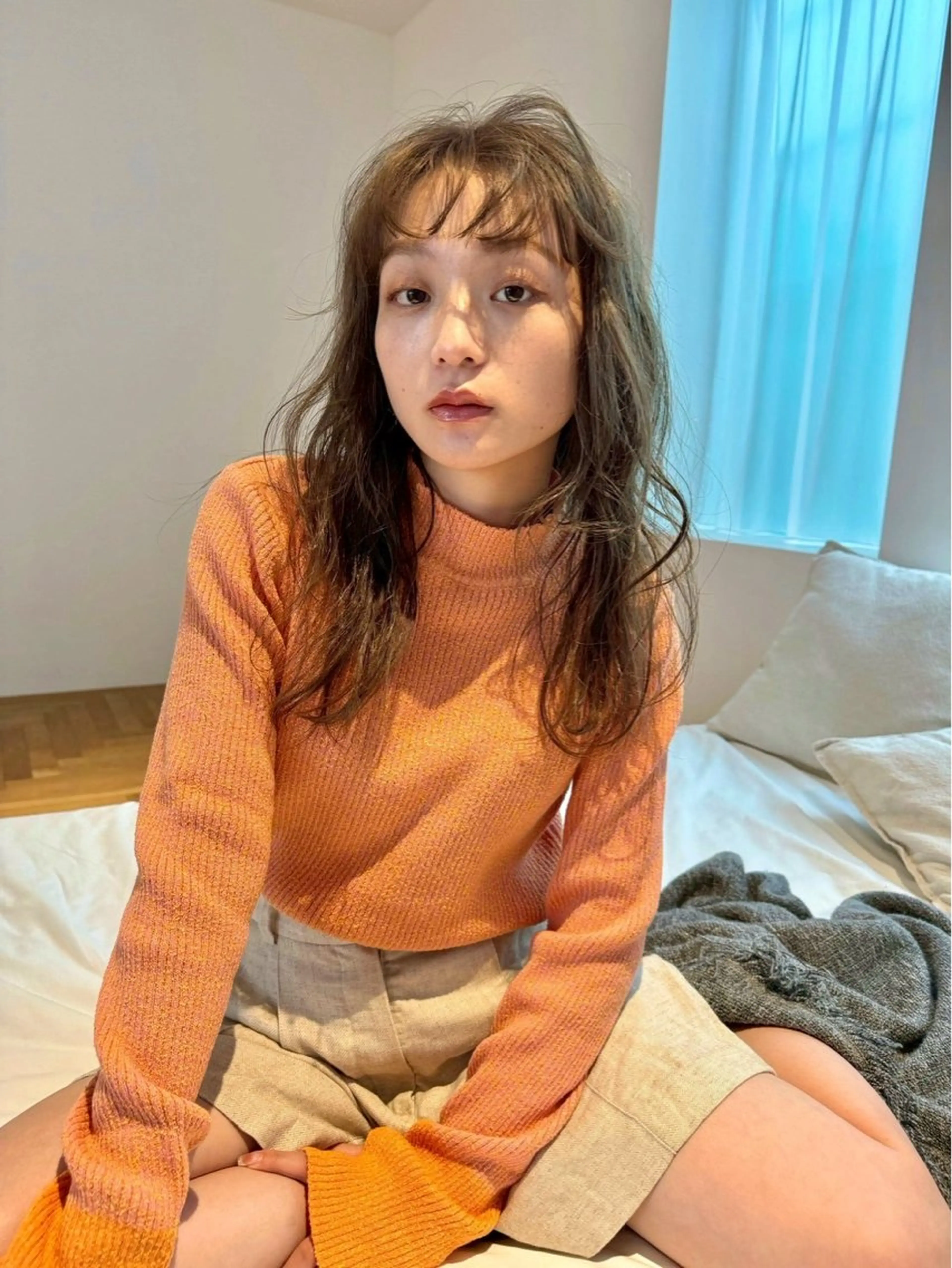 カラーモデル🪄/ 艶カラー/フミナのヘアスタイル