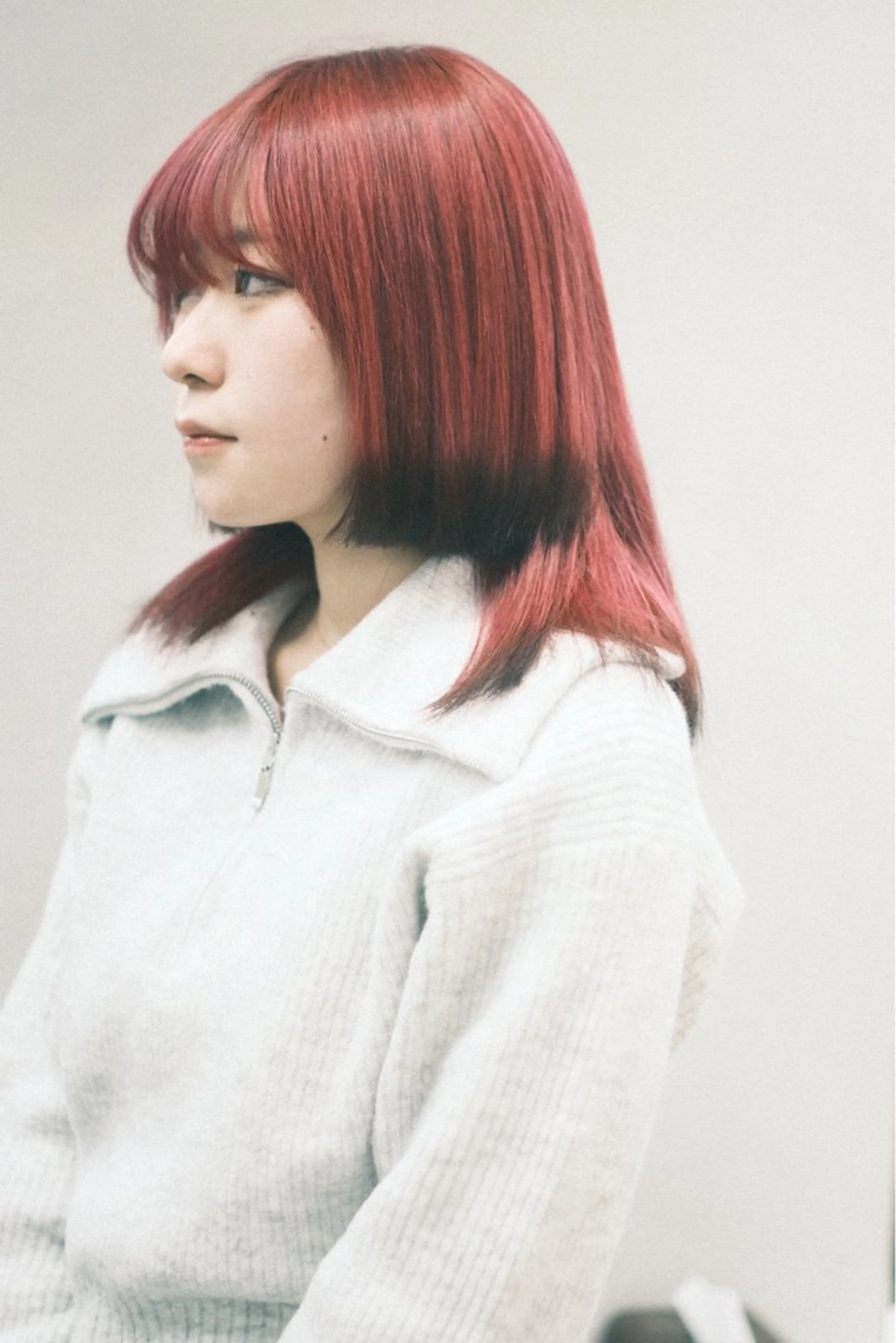 ミディアム カラー ヘアアレンジ ヘアカラー トリートメント 個性爆弾💣 ダブルカラー/ゆかのヘアスタイル