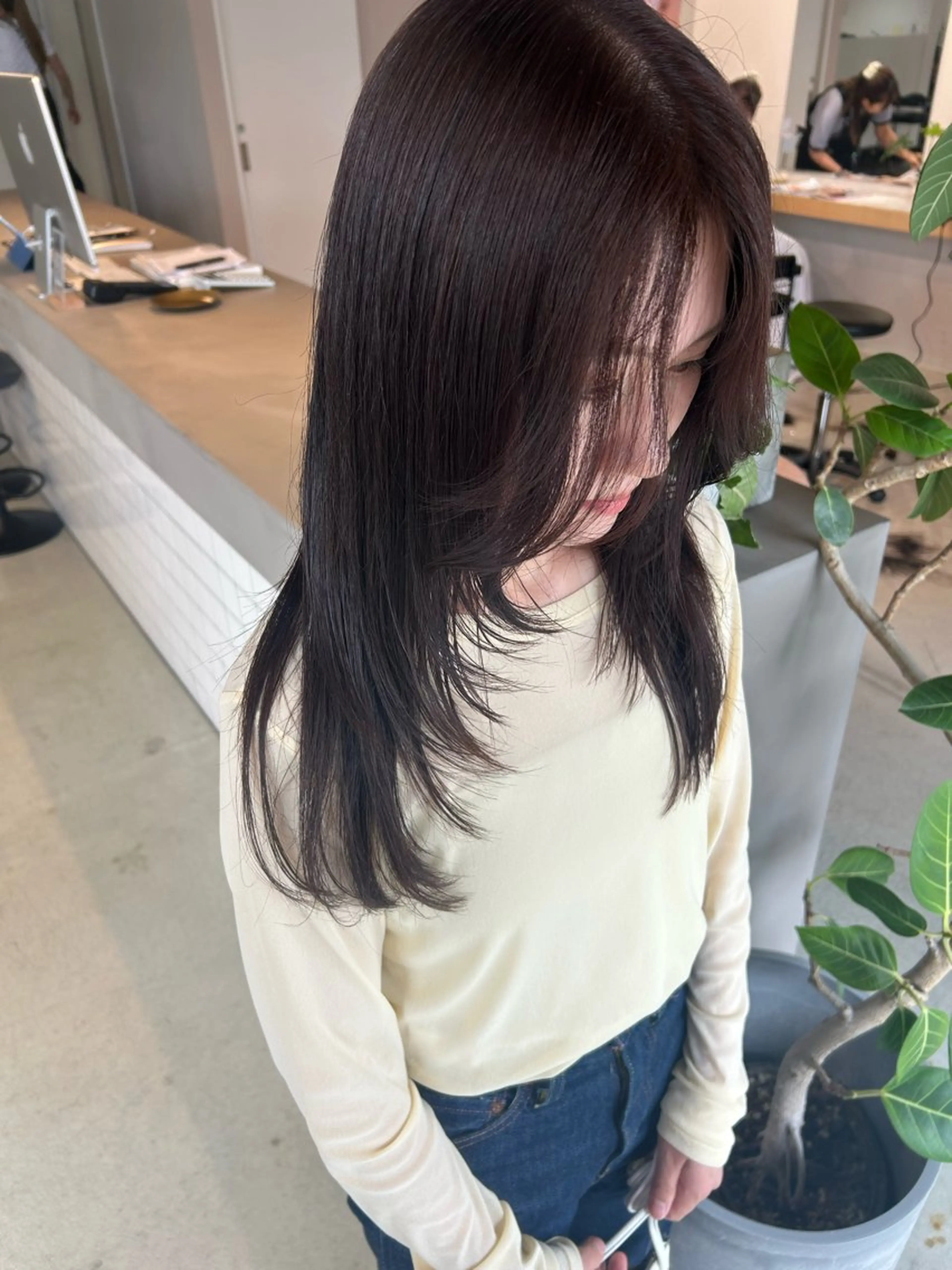 セミロング haruki所属・. nozomiのヘアスタイル