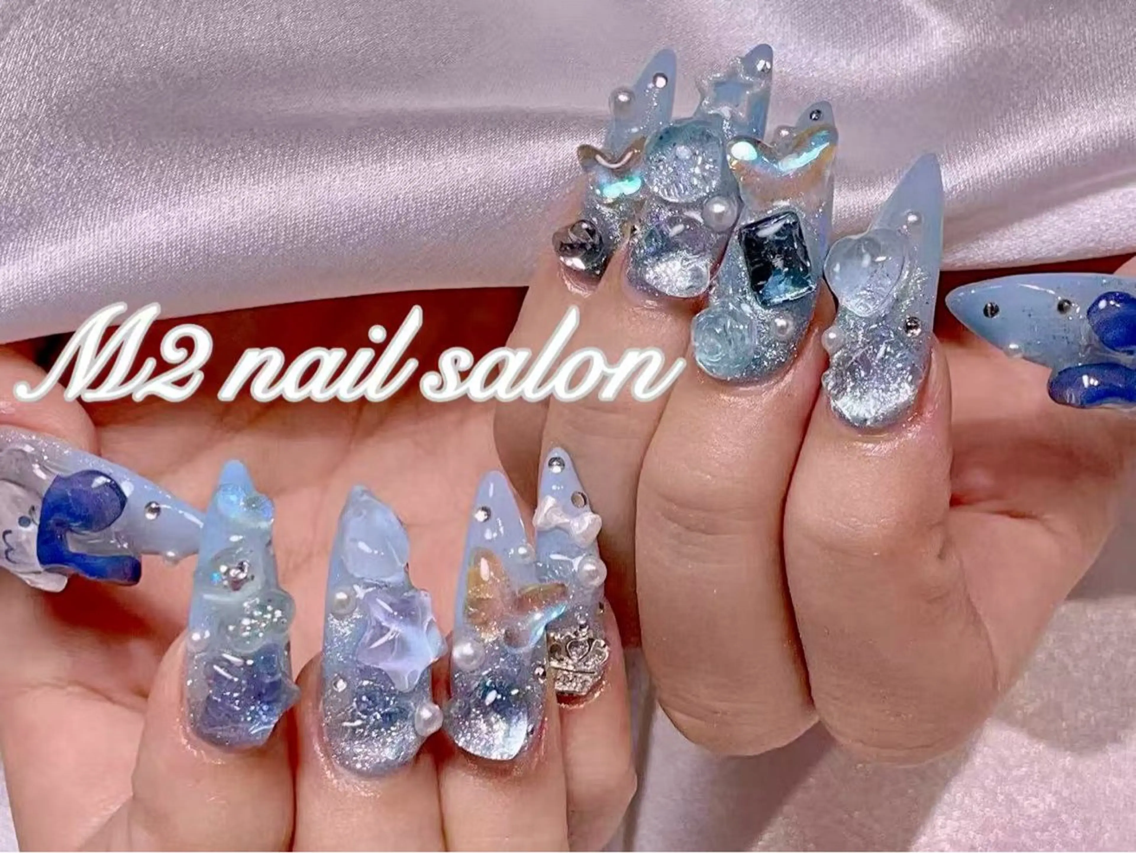 ネイル 長さだし専門店 M2　rikaのネイルデザイン