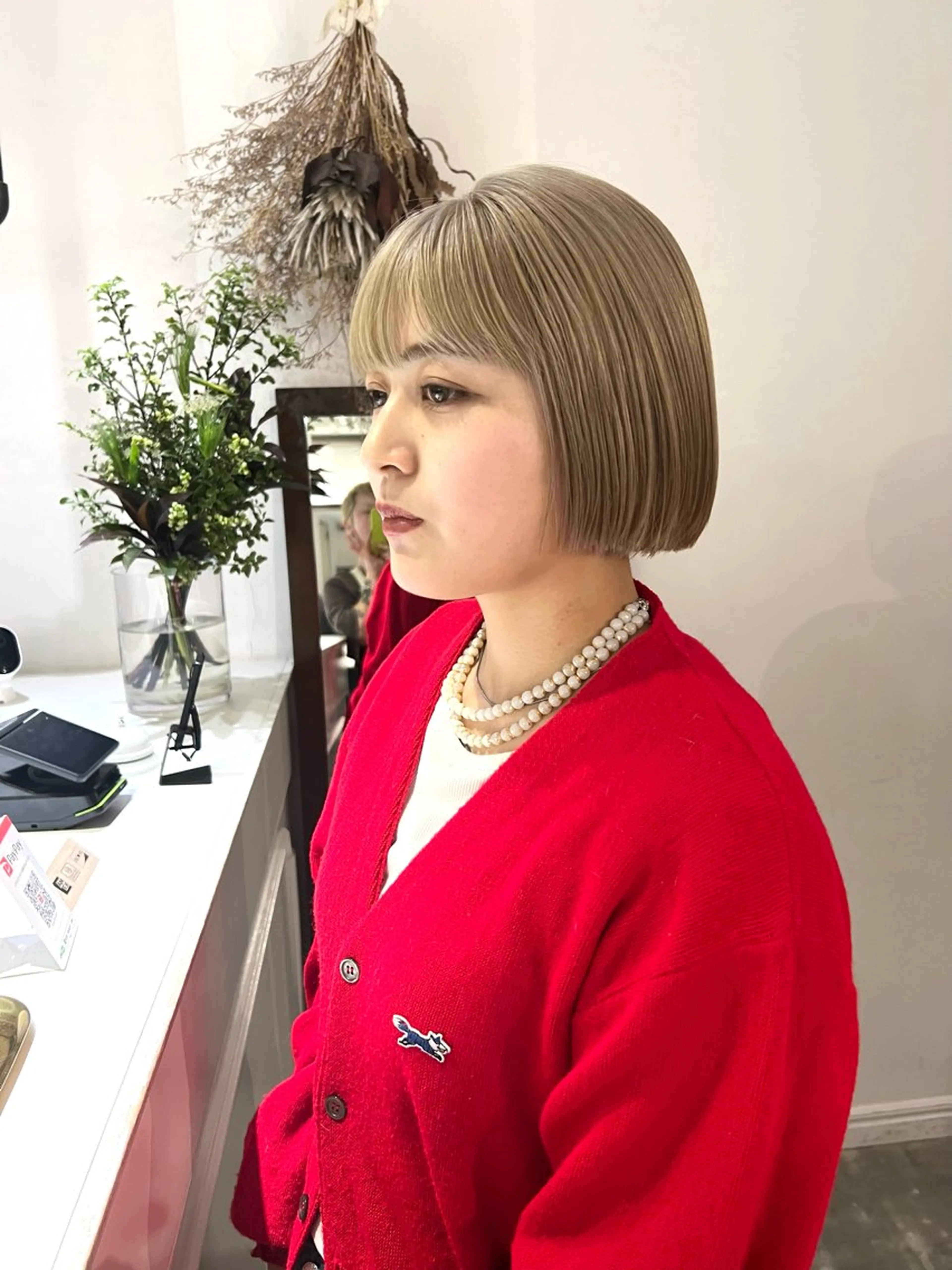 ショート カラー ボブ美容師 /馬場 翼のヘアスタイル