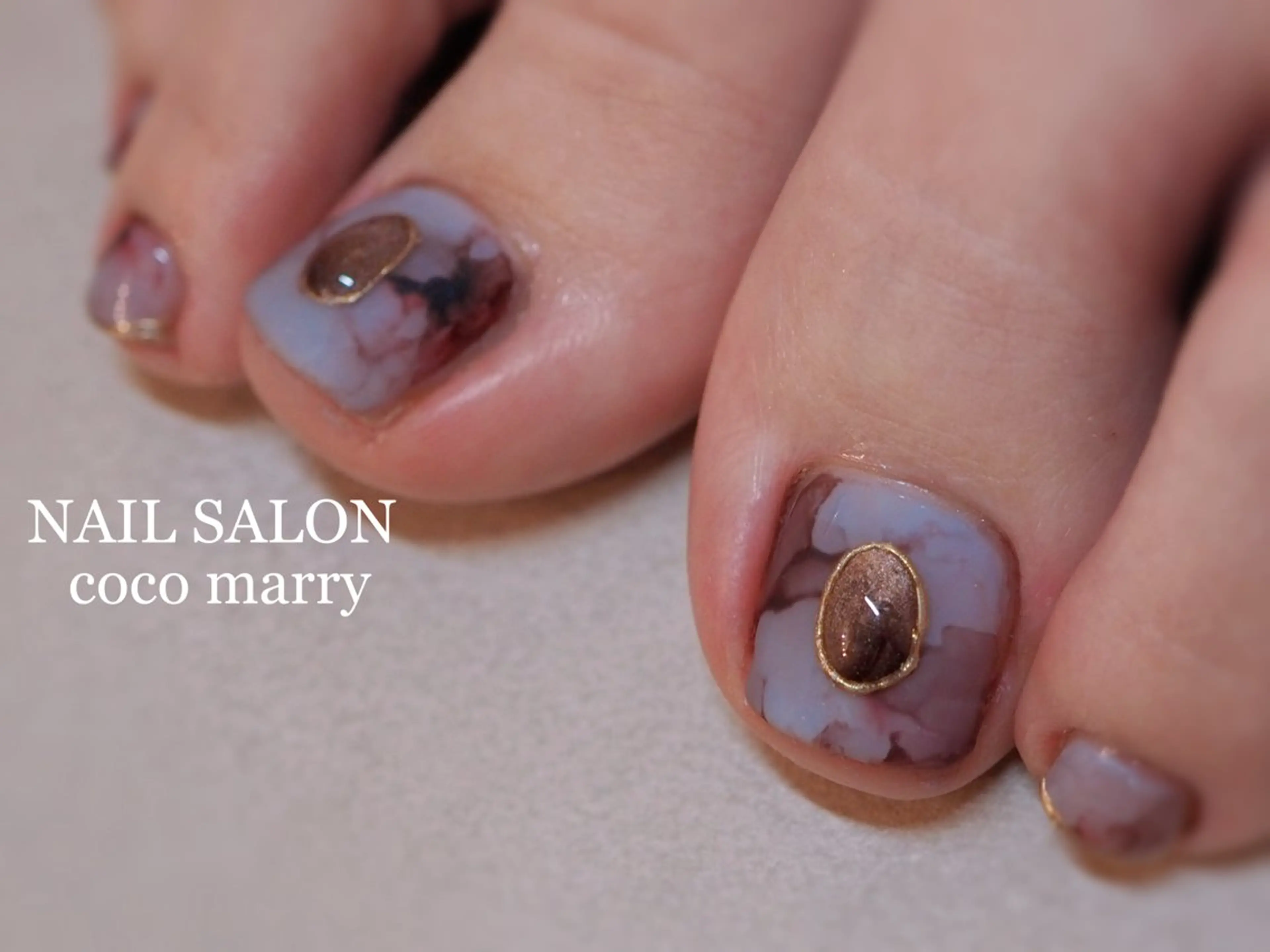 ネイル フットネイル coco marry  のネイルデザイン