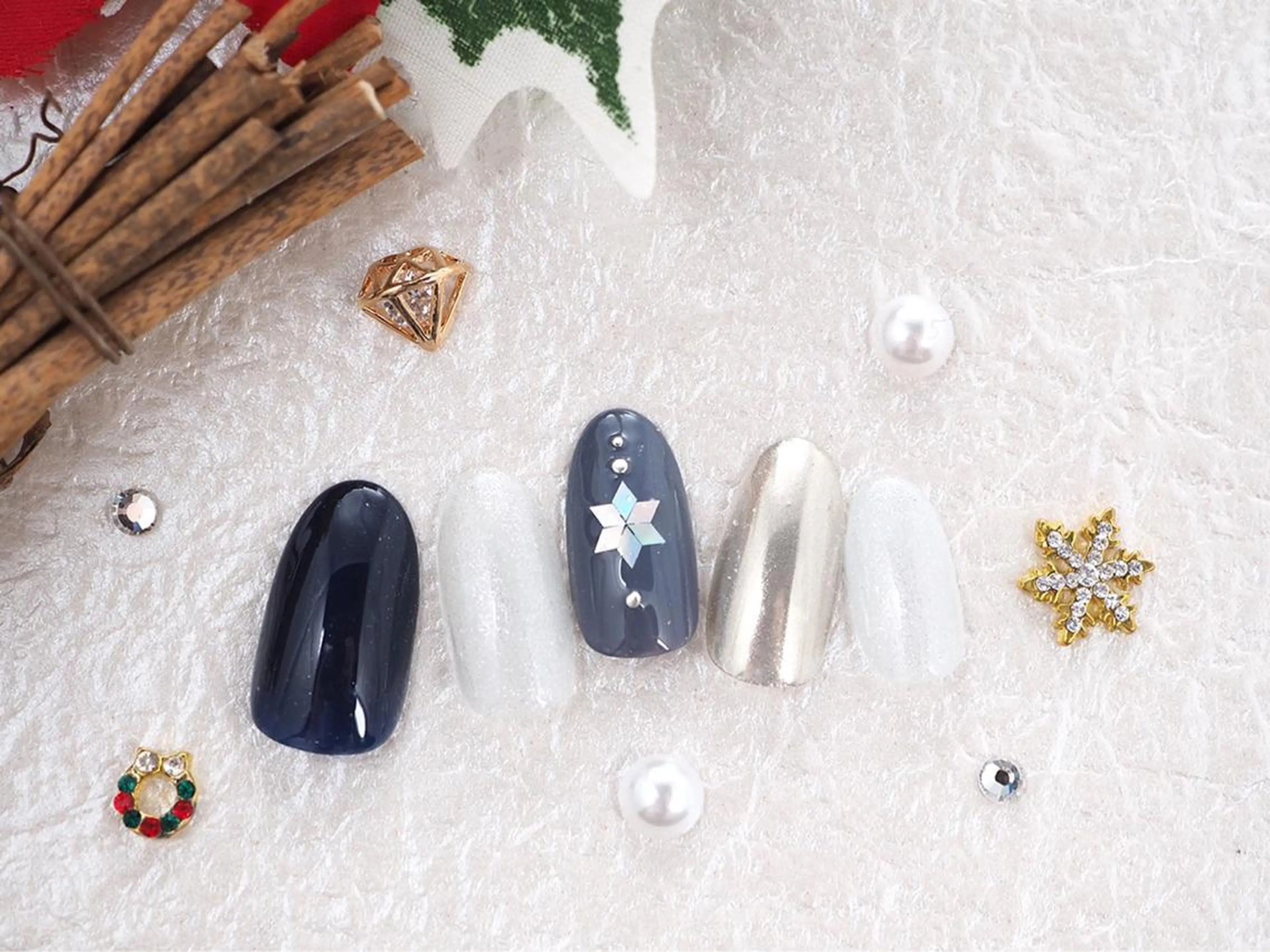 ネイル ネイルPetit Ribbonのネイルデザイン