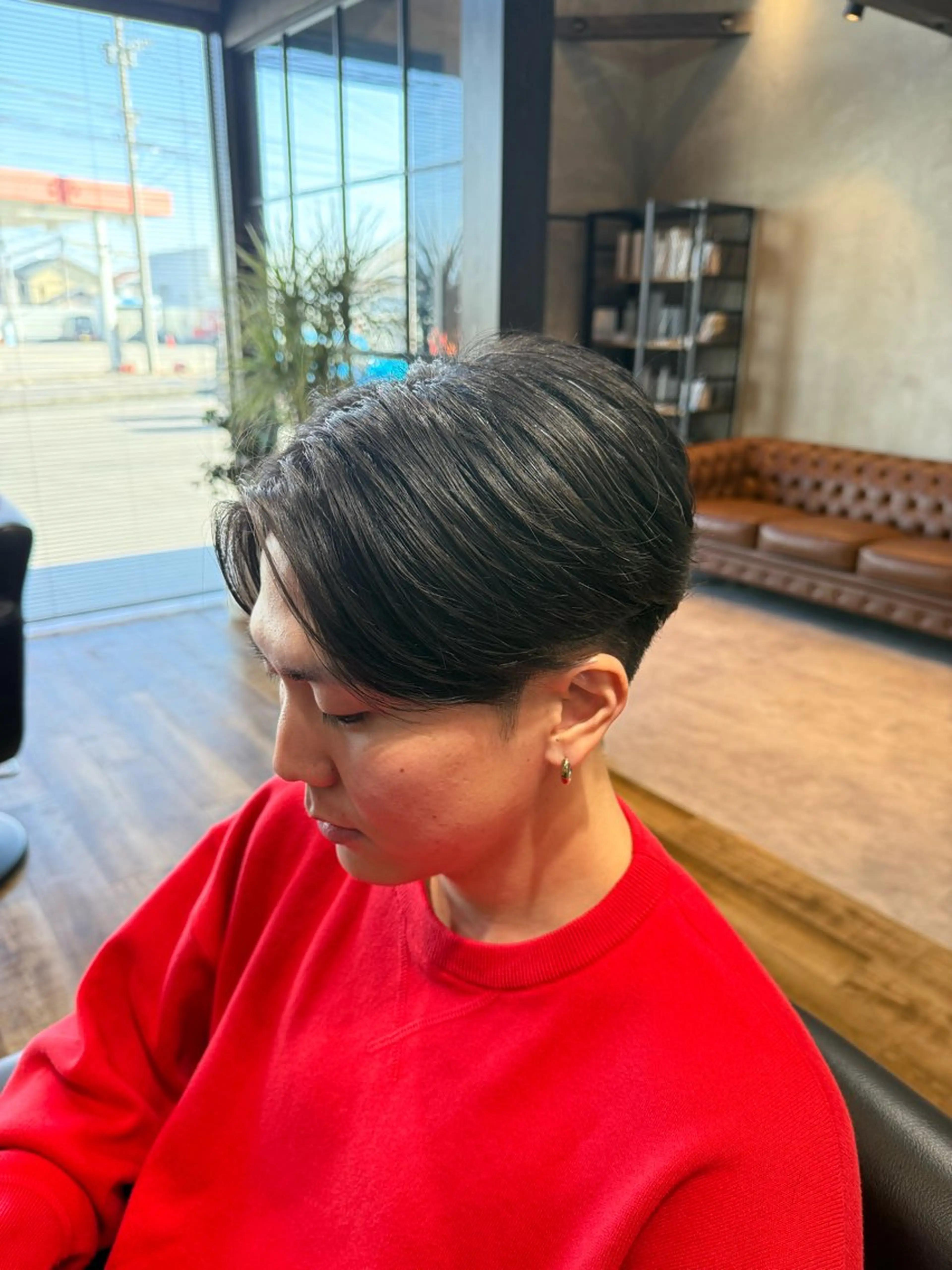 ミディアム ミディアムパーマ カット パーマ 糸山 大輔のヘアスタイル