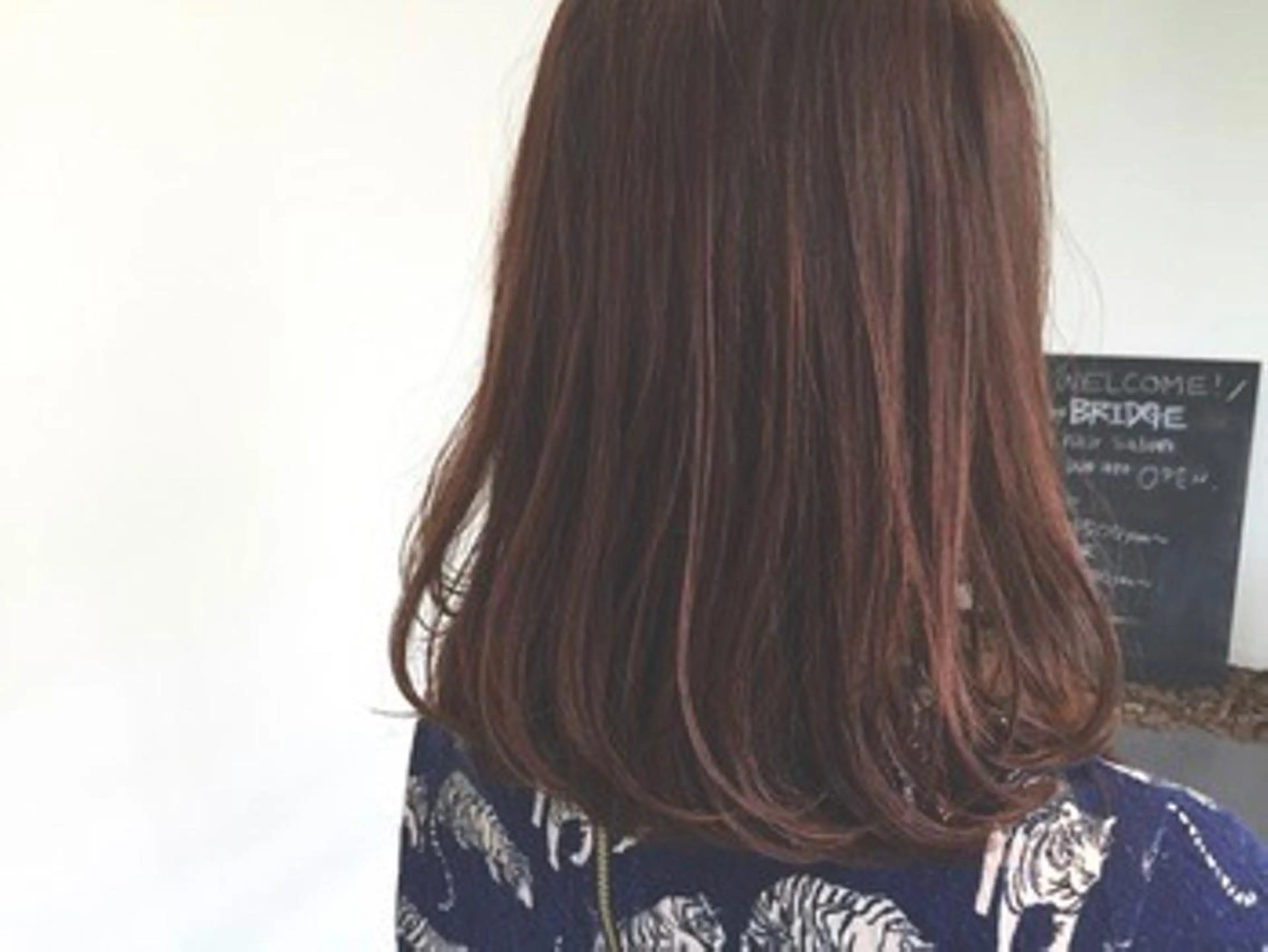 セミロング the BRIDGE hair salonのヘアスタイル