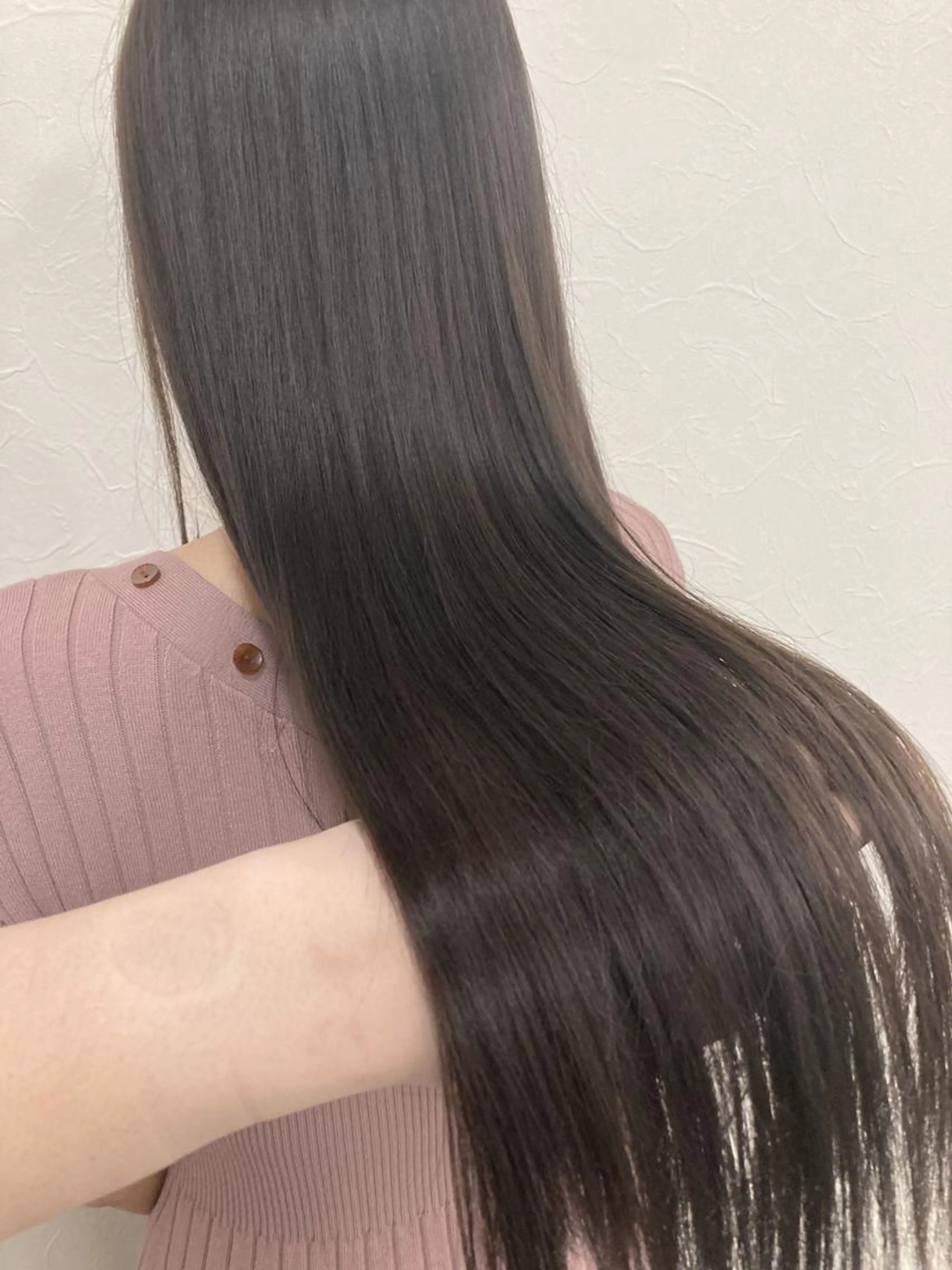 髪質改善美髪縮毛矯正＋カット+トリートメントの写真