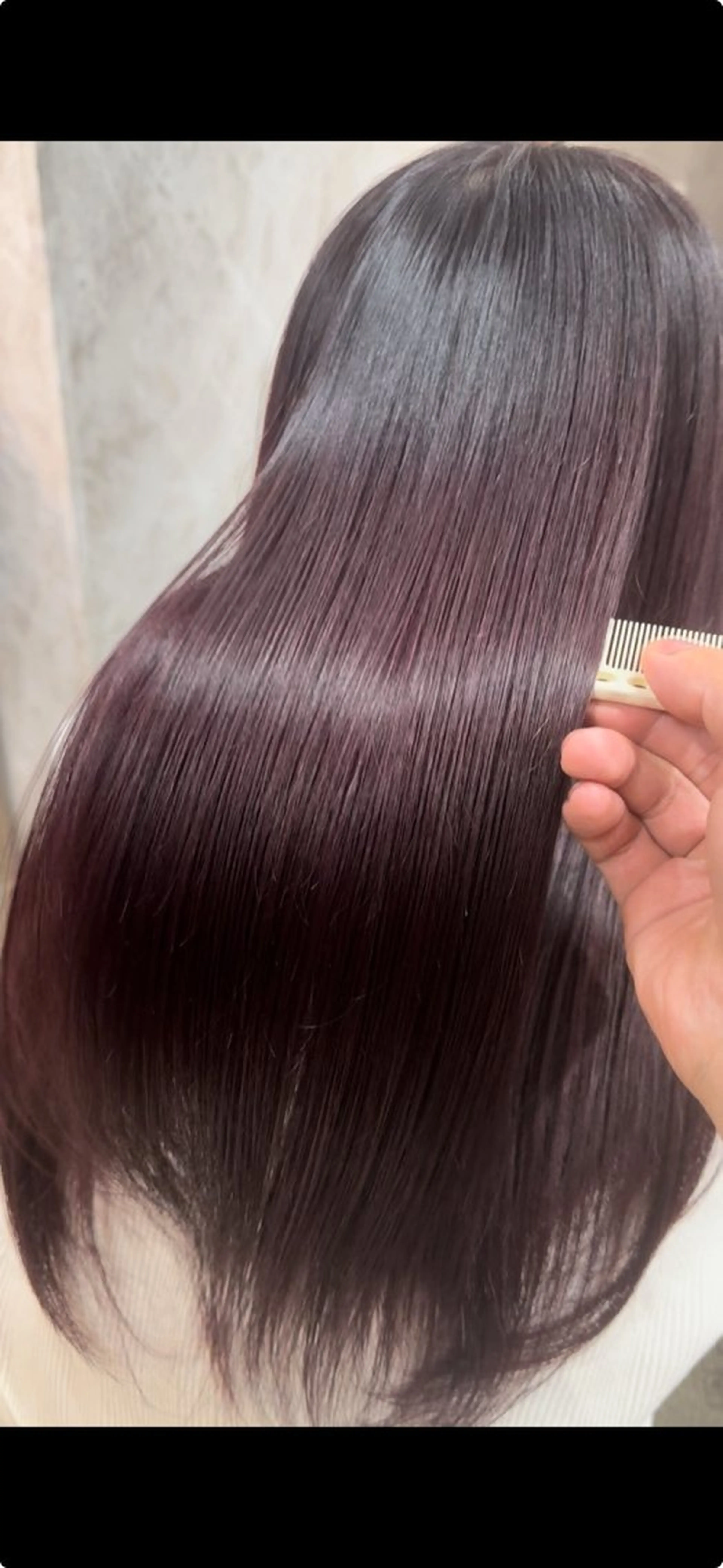 ロング カラー ヘアカラー トリートメント sweet room所属・髪質改善/ニュアンス シモンのヘアスタイル
