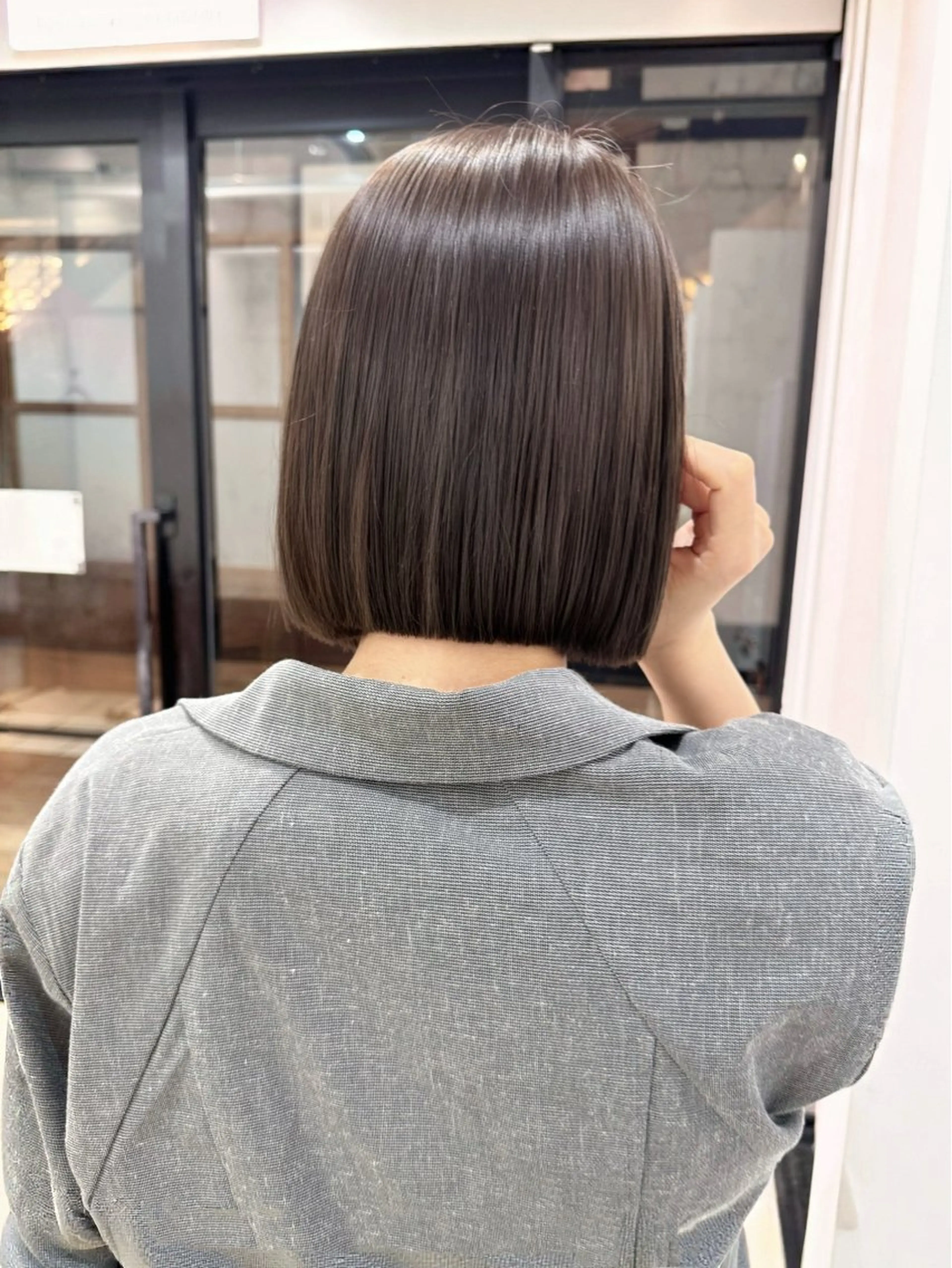 ショート カット ヘアカラー トリートメント SALOWIN表参道ANNEX店所属・表参道🪞艶髪育成 🤍mizukiのヘアスタイル