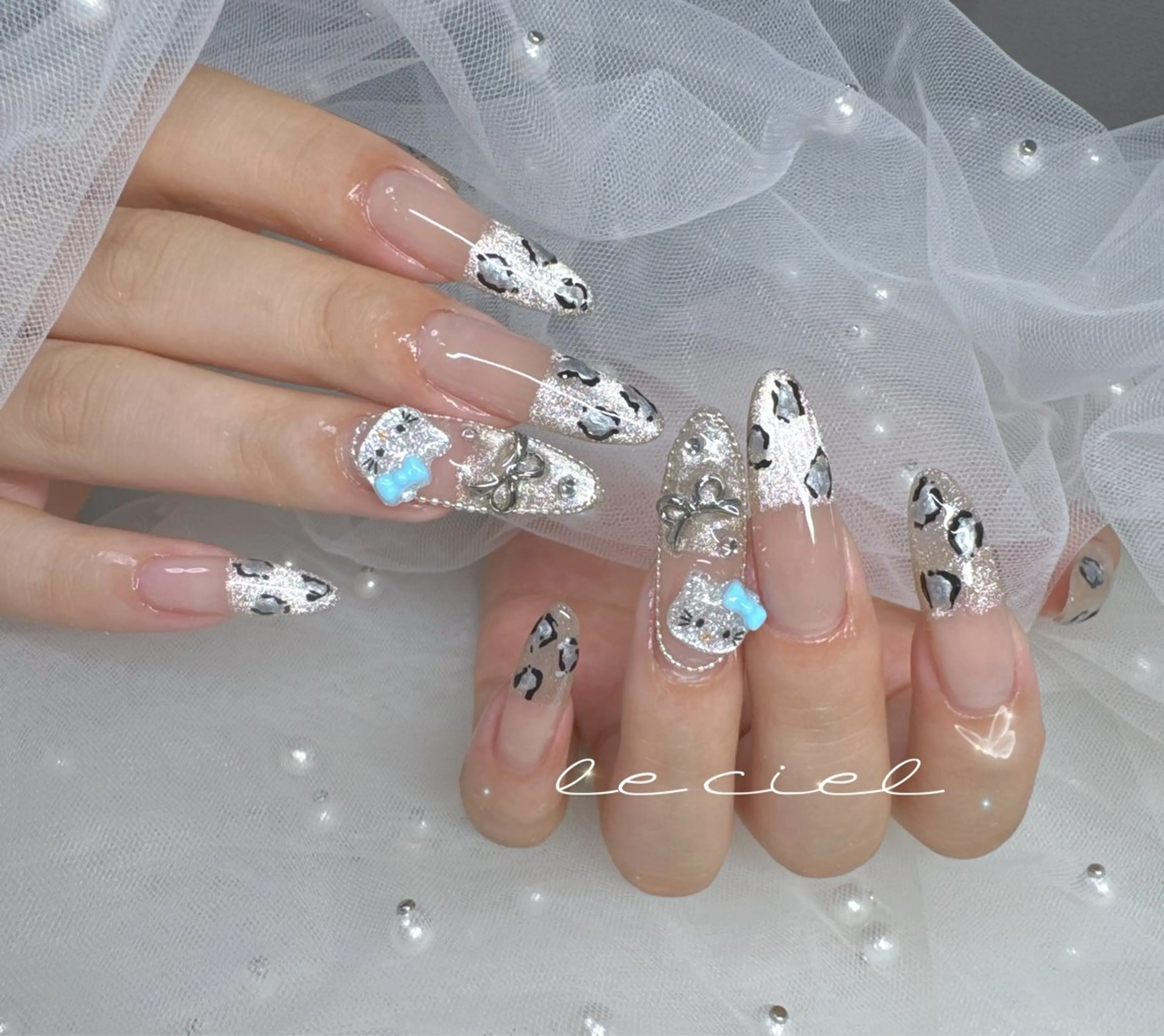 ネイル ロングネイル ハンドネイル Naka Rieのネイルデザイン