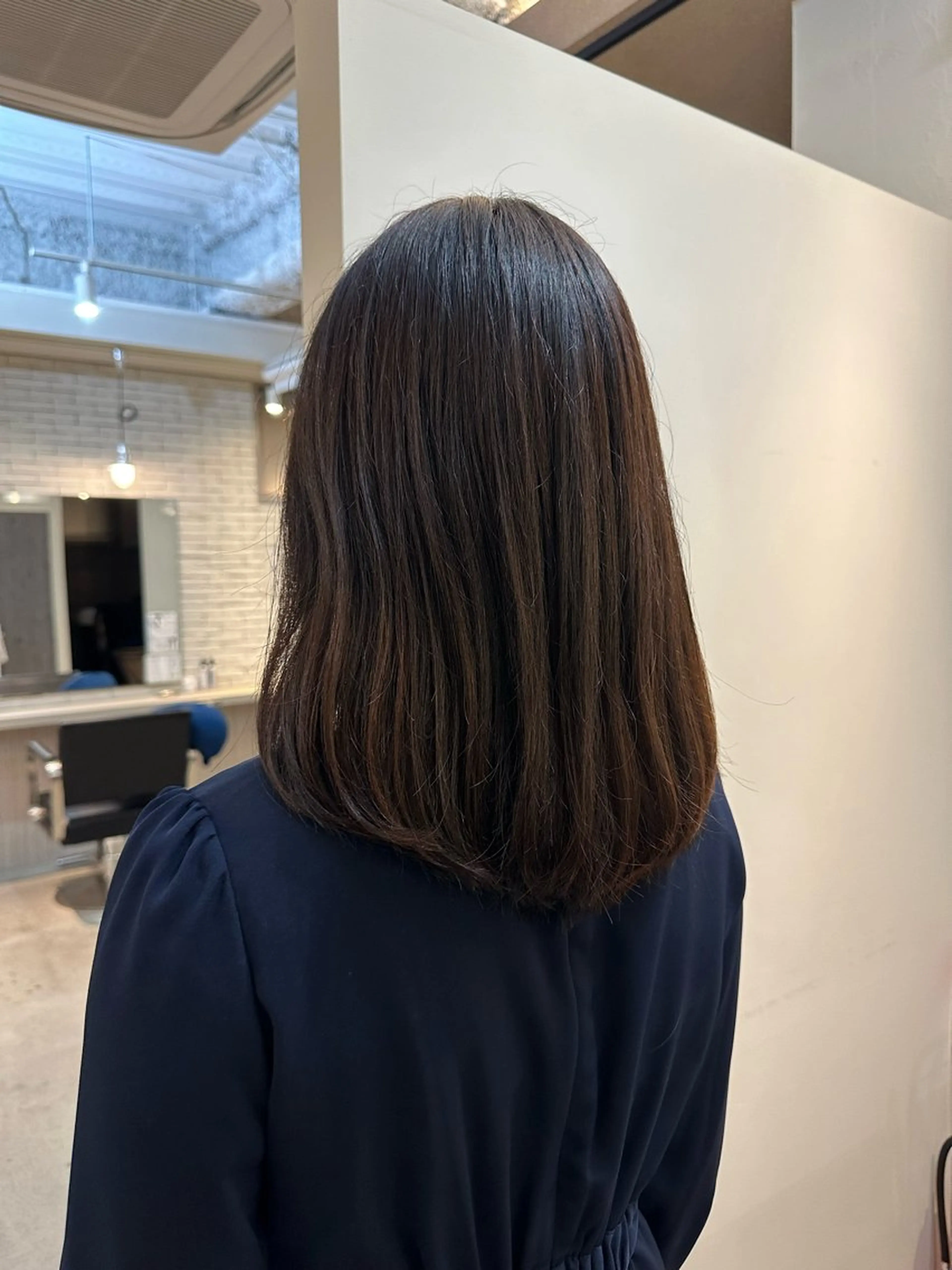 セミロング 町田/透け感/透明感 Shibuのヘアスタイル