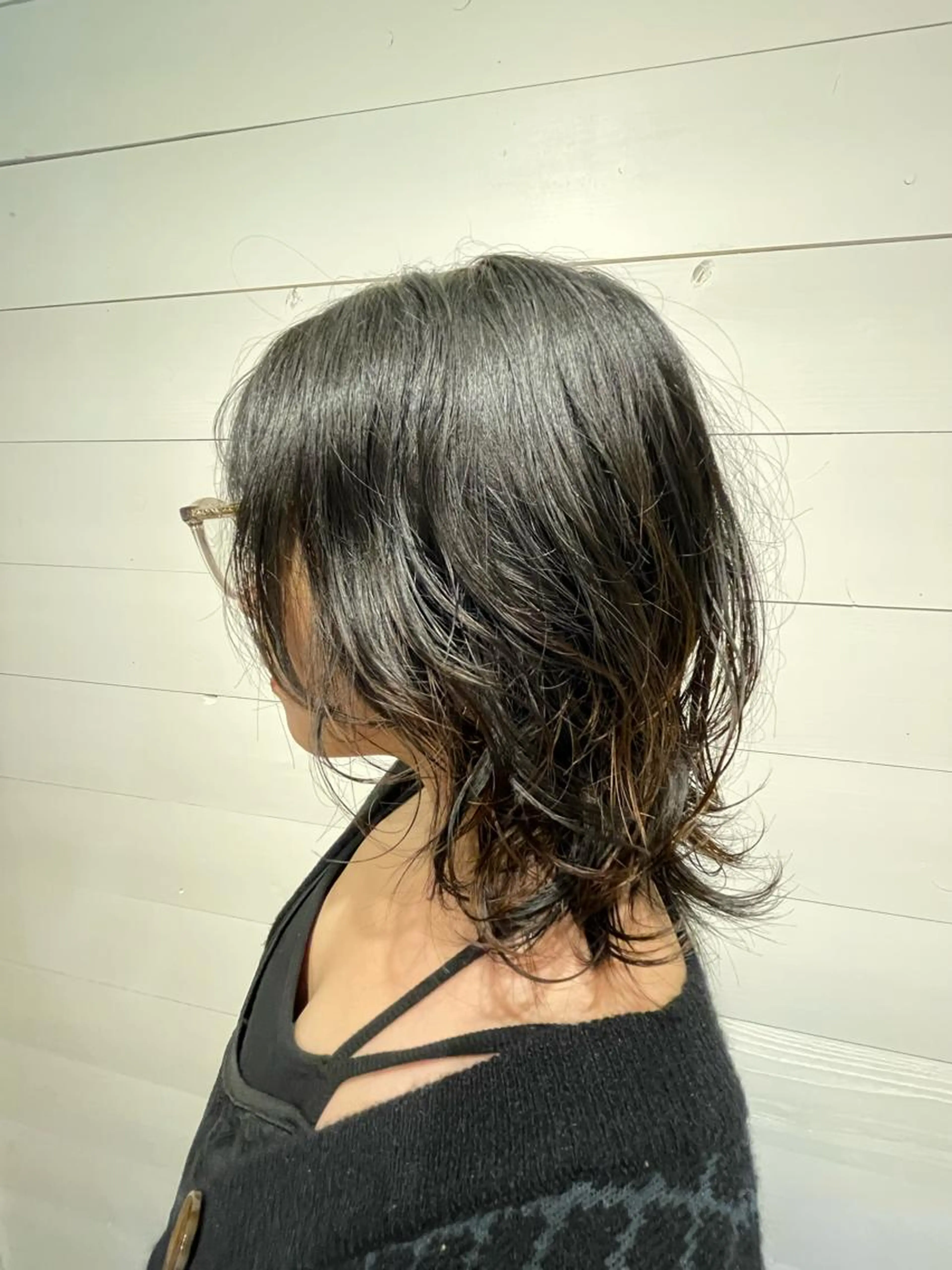 💗ミニモセール期間限定💗カット➕ニュアンスパーマ➕マイフォース11stepトリートメント ￥１１５９０の写真