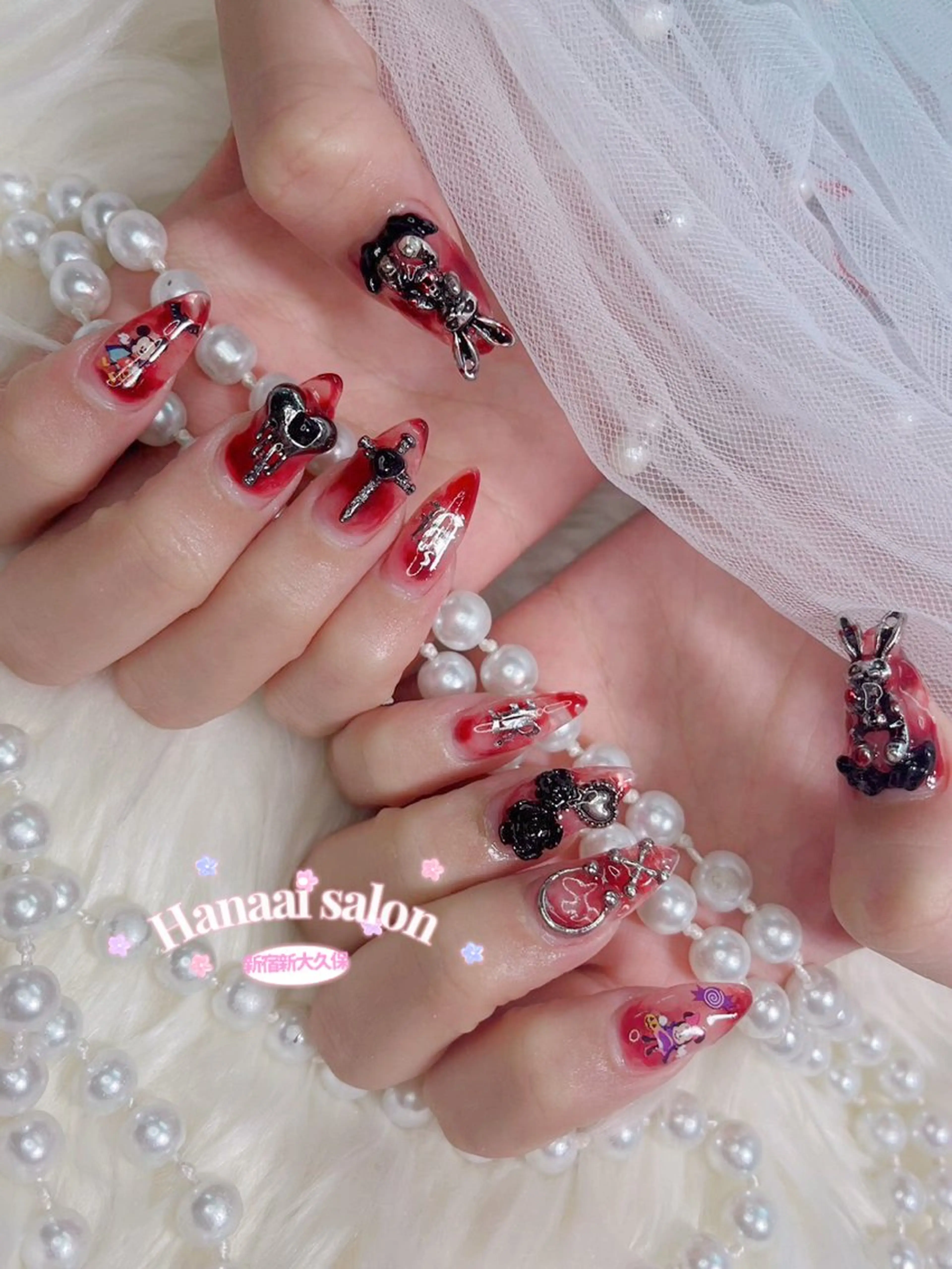 ネイル Hanaai Salon新大久保店のネイルデザイン