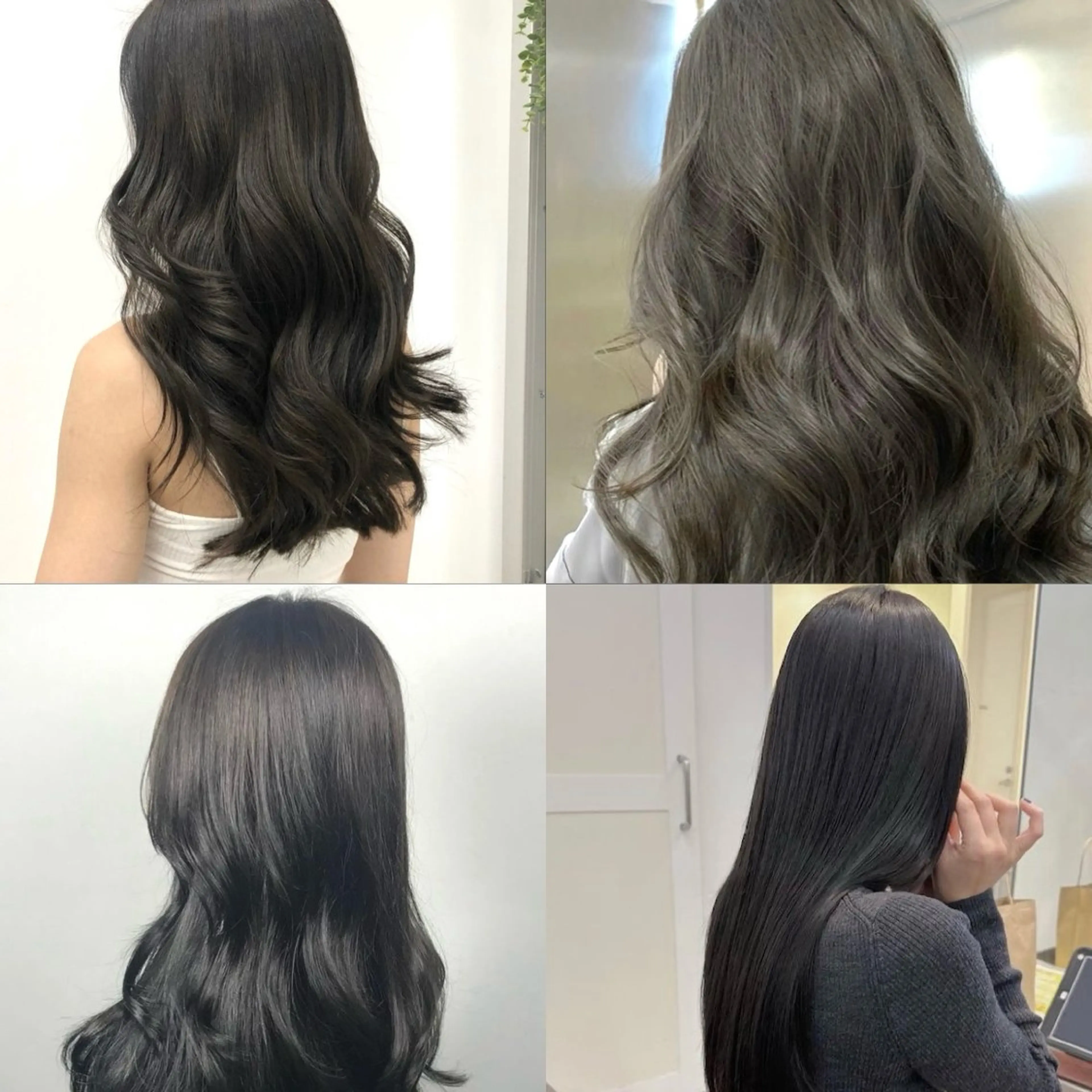 ロング カラー 表参道/ハイライト バレイヤージュのヘアスタイル