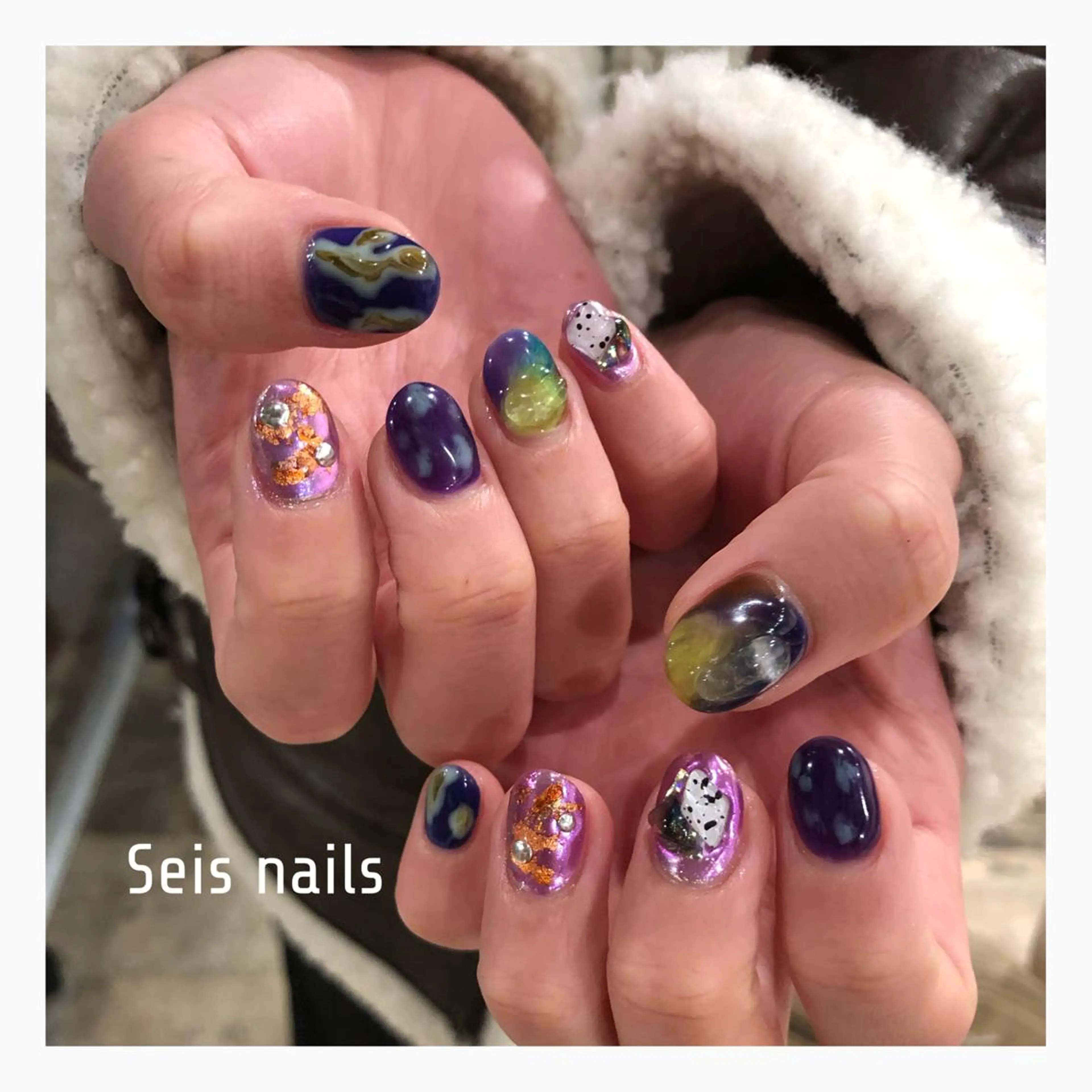 ネイル ハンドネイル Seis Shihoのネイルデザイン