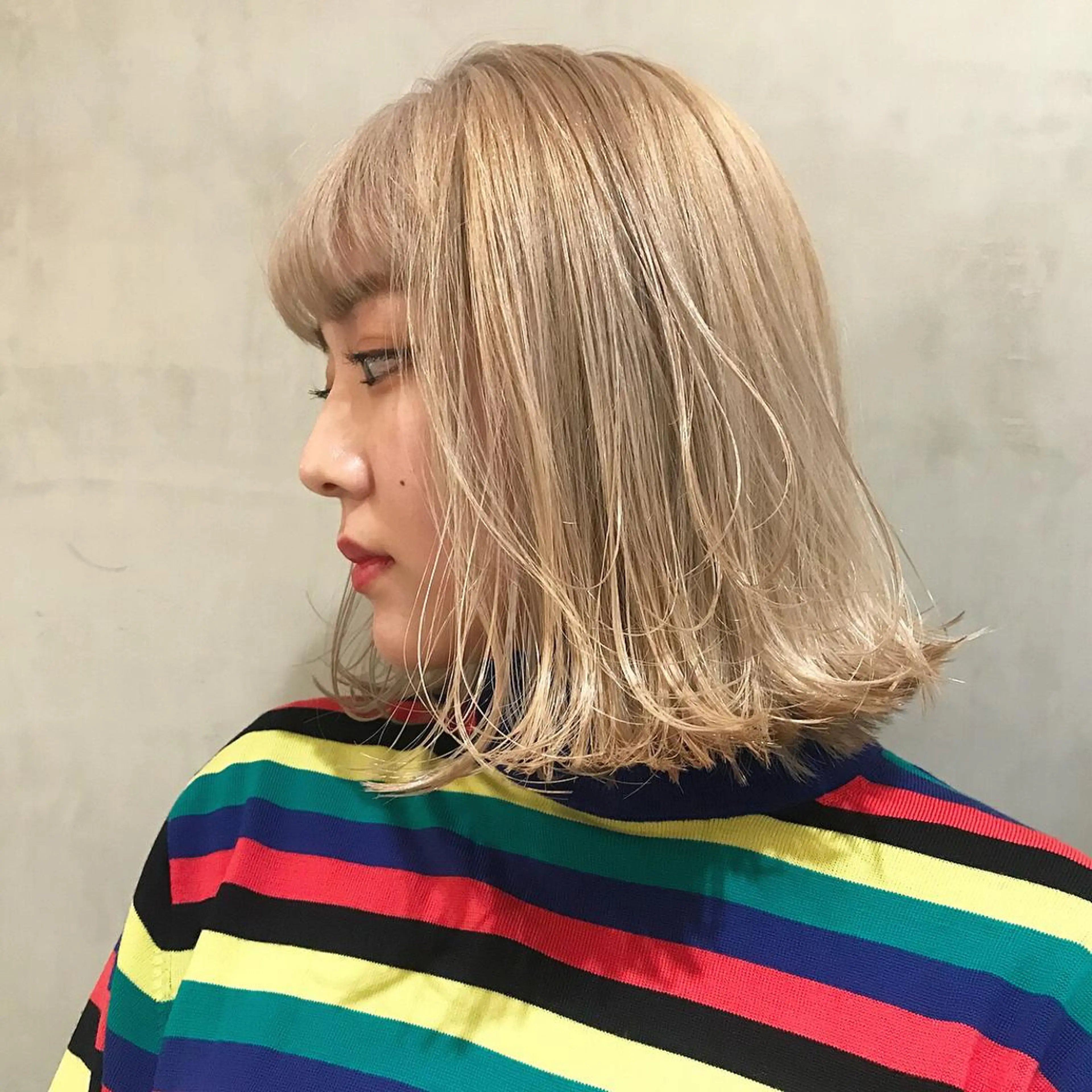 ミディアム カラー ヘアカラー トリートメント 優作 〜圧倒的信頼〜のヘアスタイル