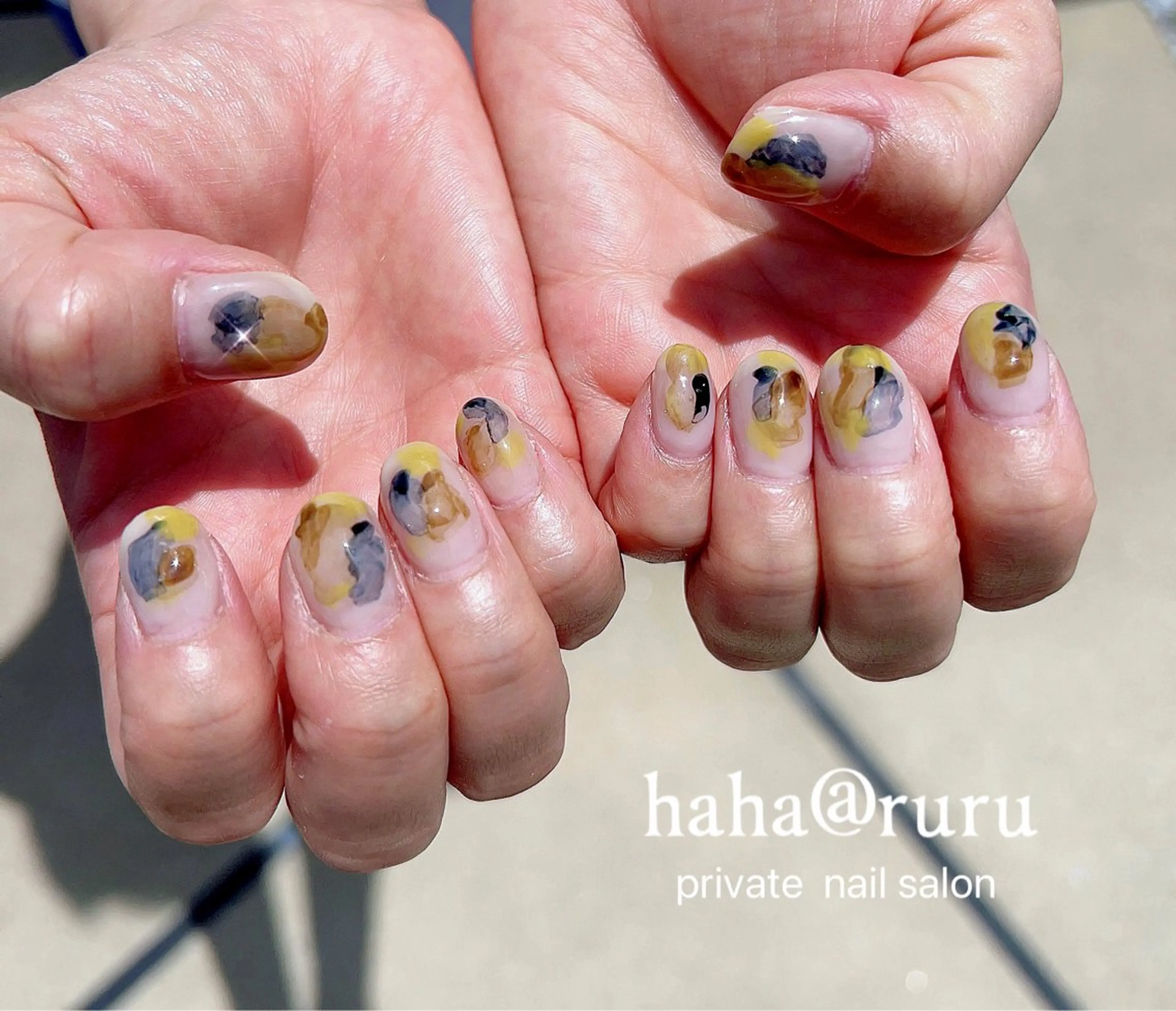 ネイル haha@ ruruのネイルデザイン