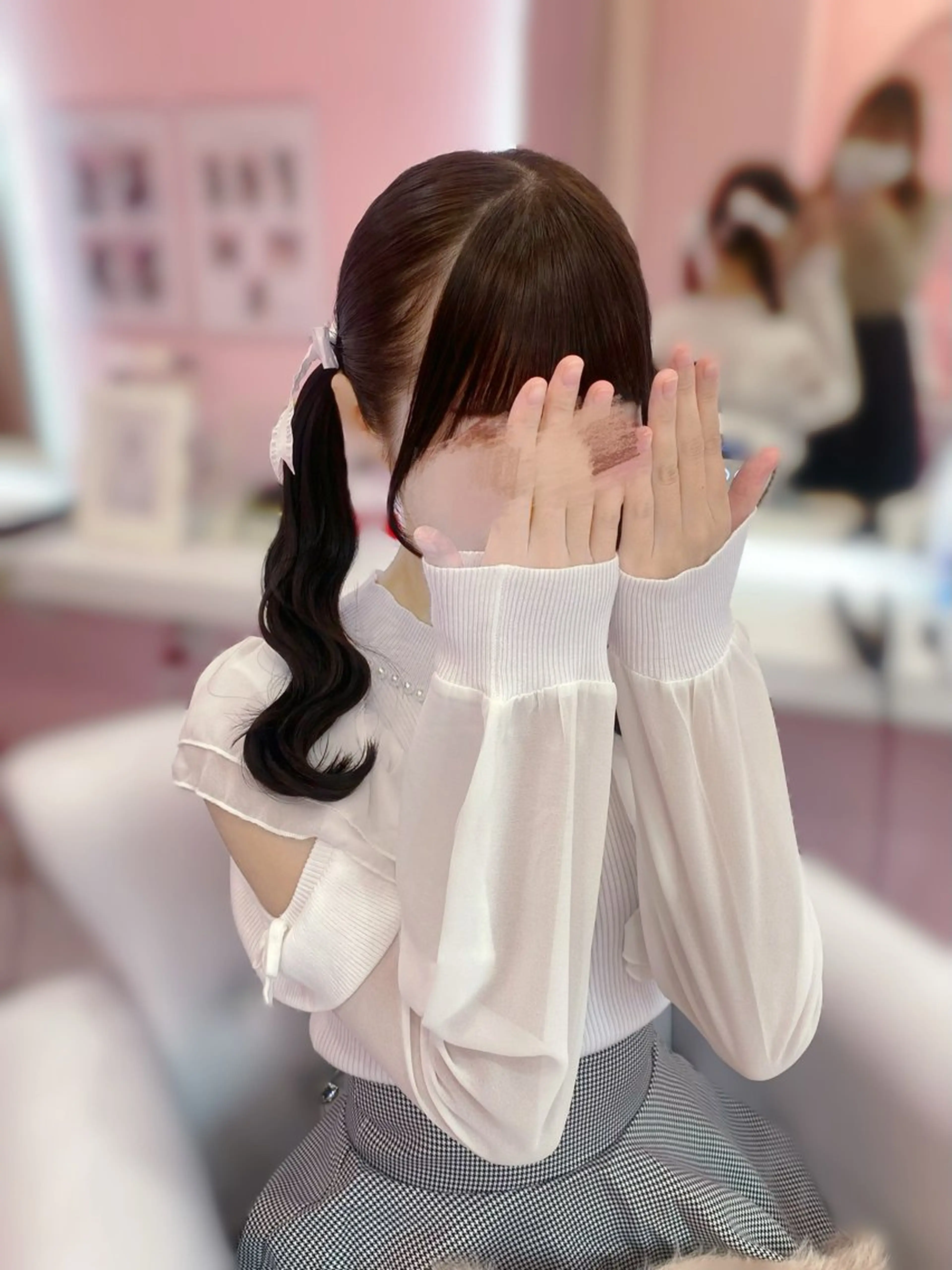 セミロング ヘアアレンジ ツインテール Set Salon Mémoire by miuprierre所属・推し活🪄🩷 川上 佳奈のヘアスタイル