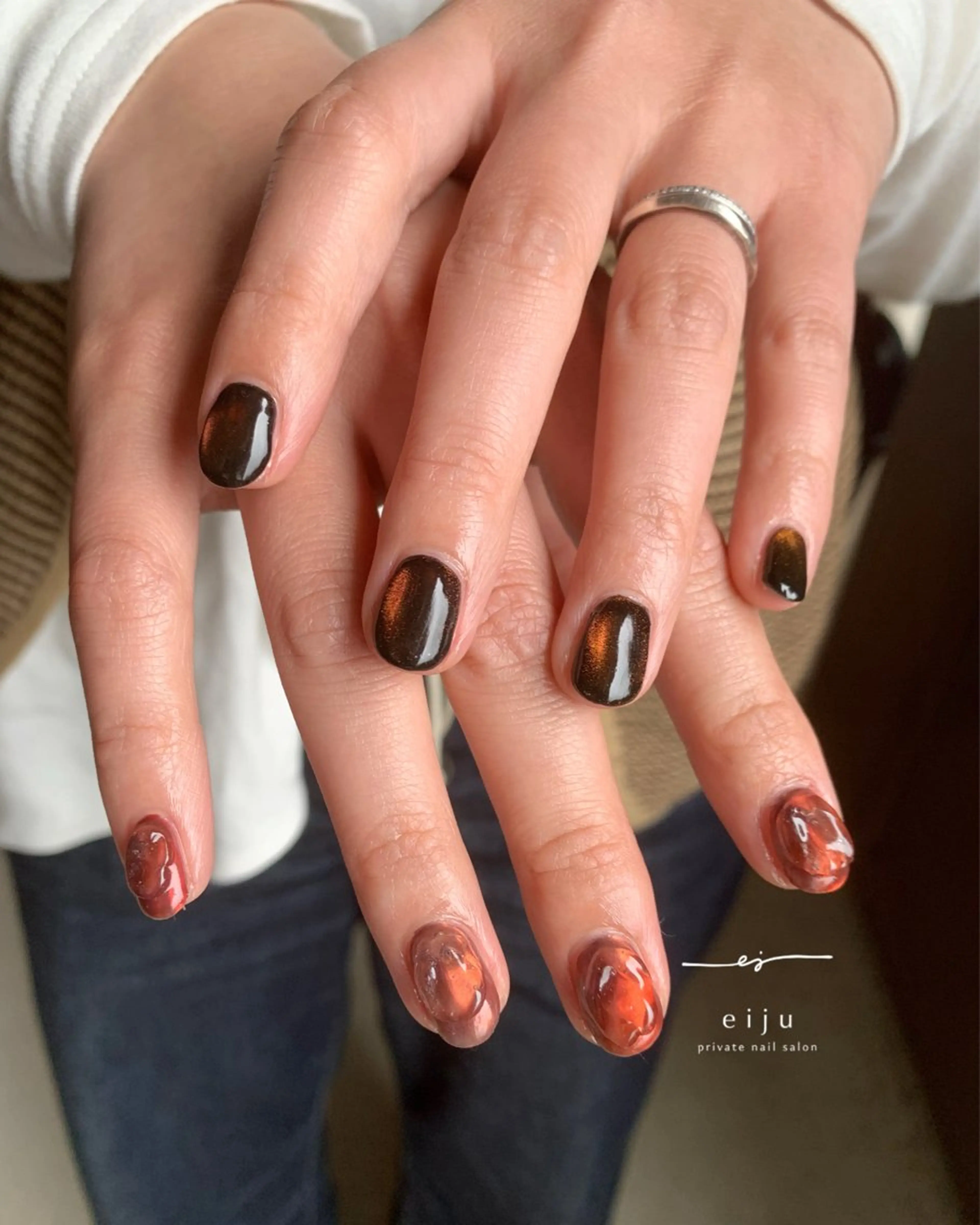 ネイル ハンドネイル eiju .のネイルデザイン
