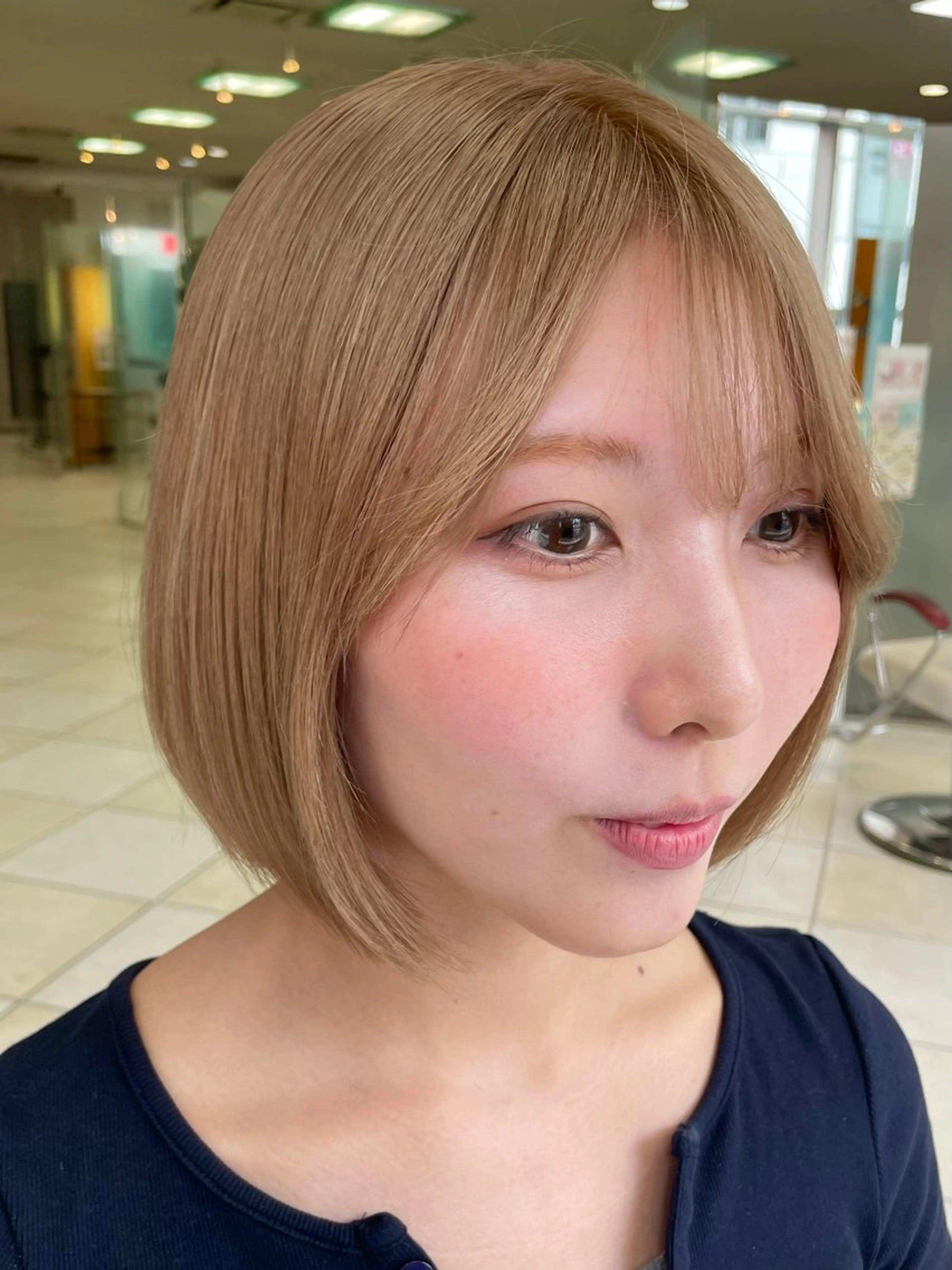 ショート カラー ボブ/暖色/デザイン KOYUKI⛄️のヘアスタイル