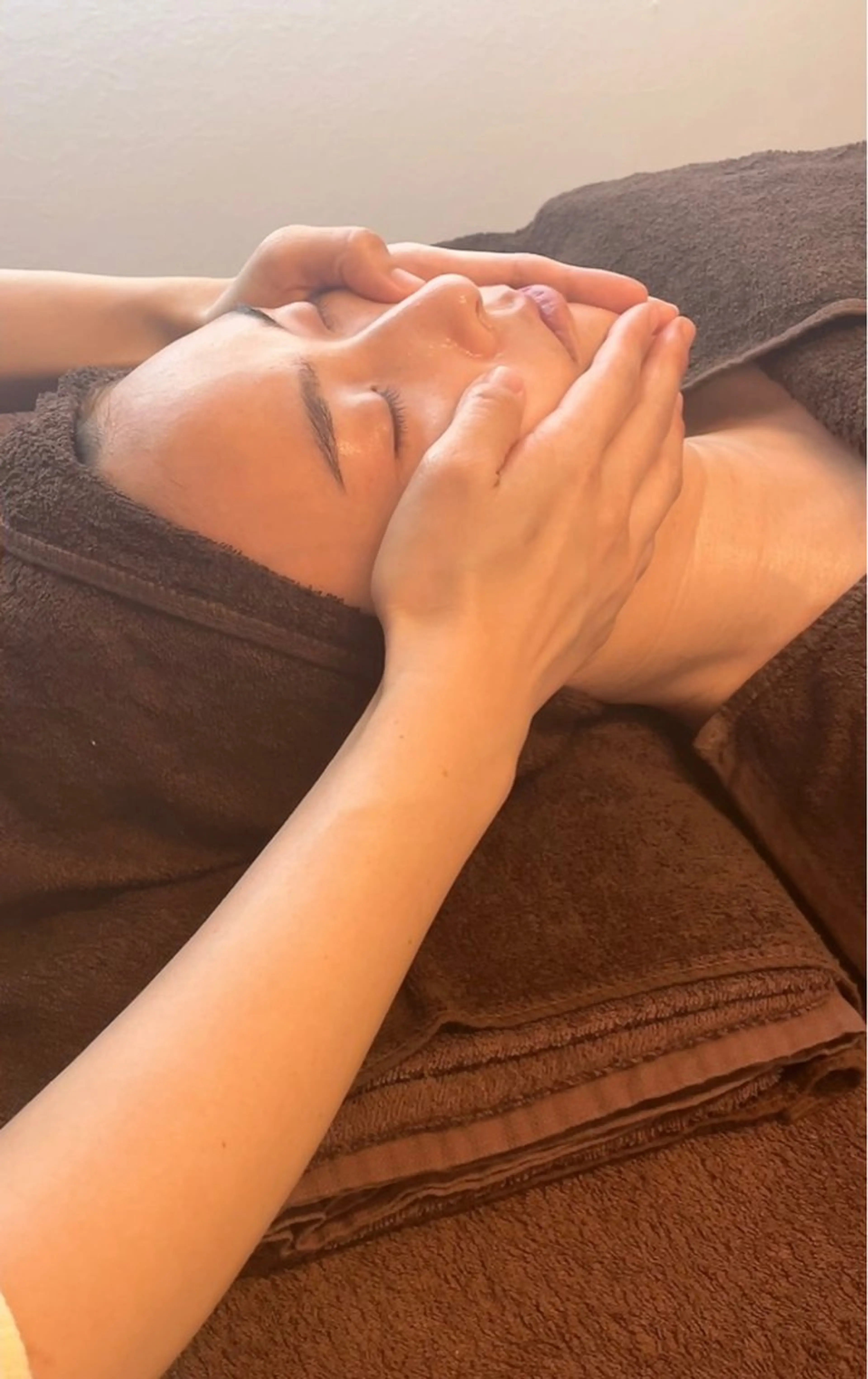 高濃度酸素オイルフェイシャル60分の写真