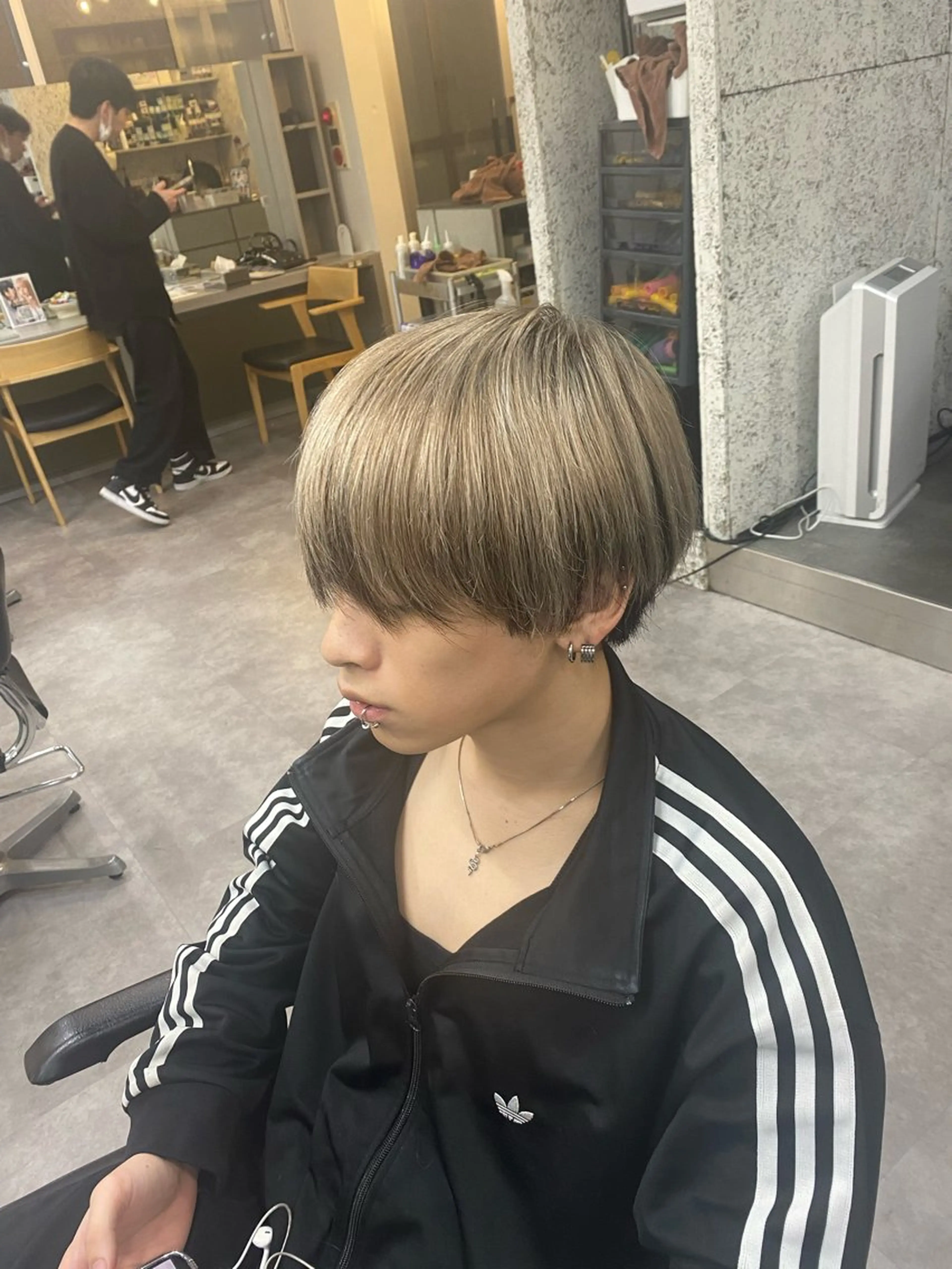 カラー 💈メンズパーマ特化 金子温貴💈のヘアスタイル