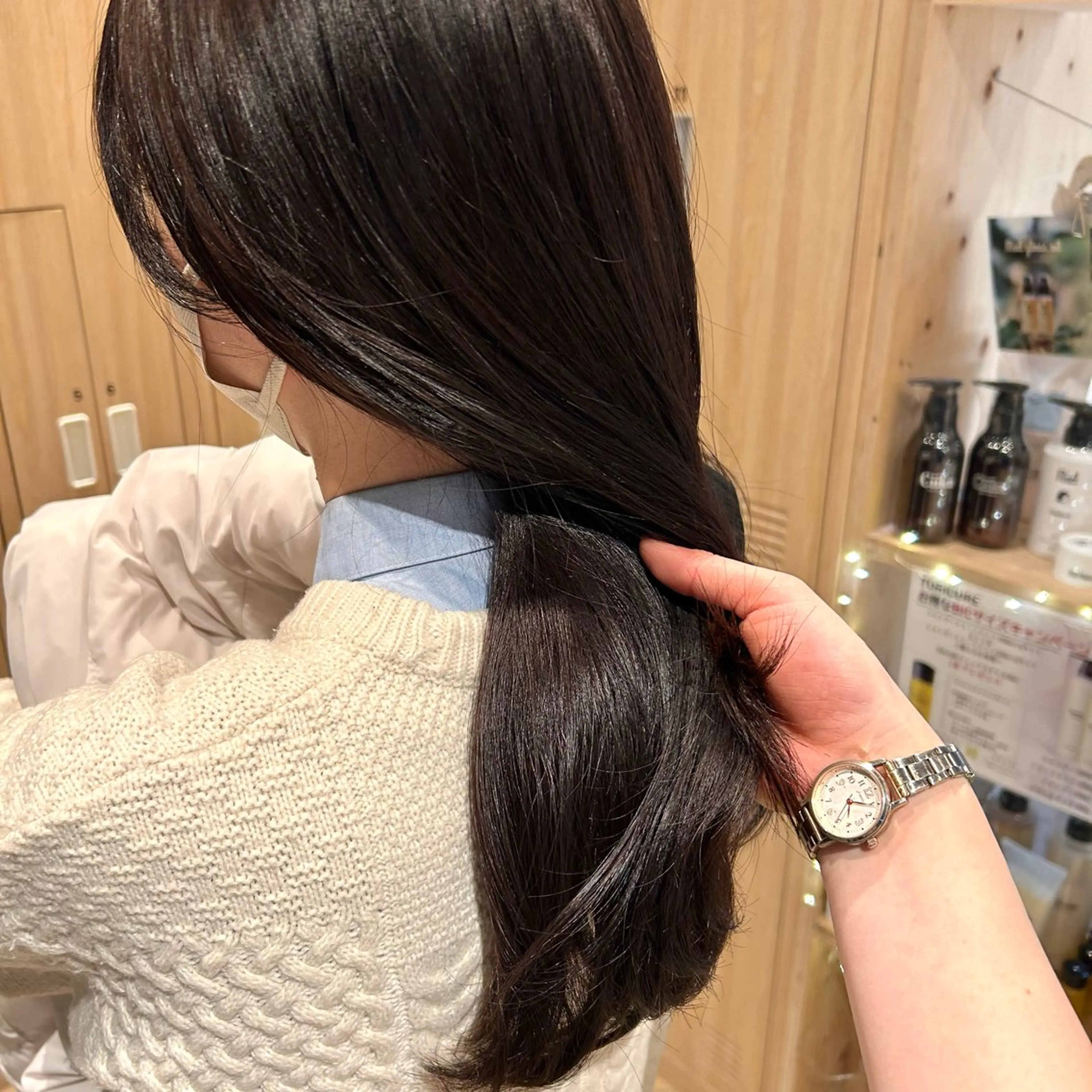 セミロング カラー ブラウンカラー 透明感/ダブルカラー /kazui🐈のヘアスタイル