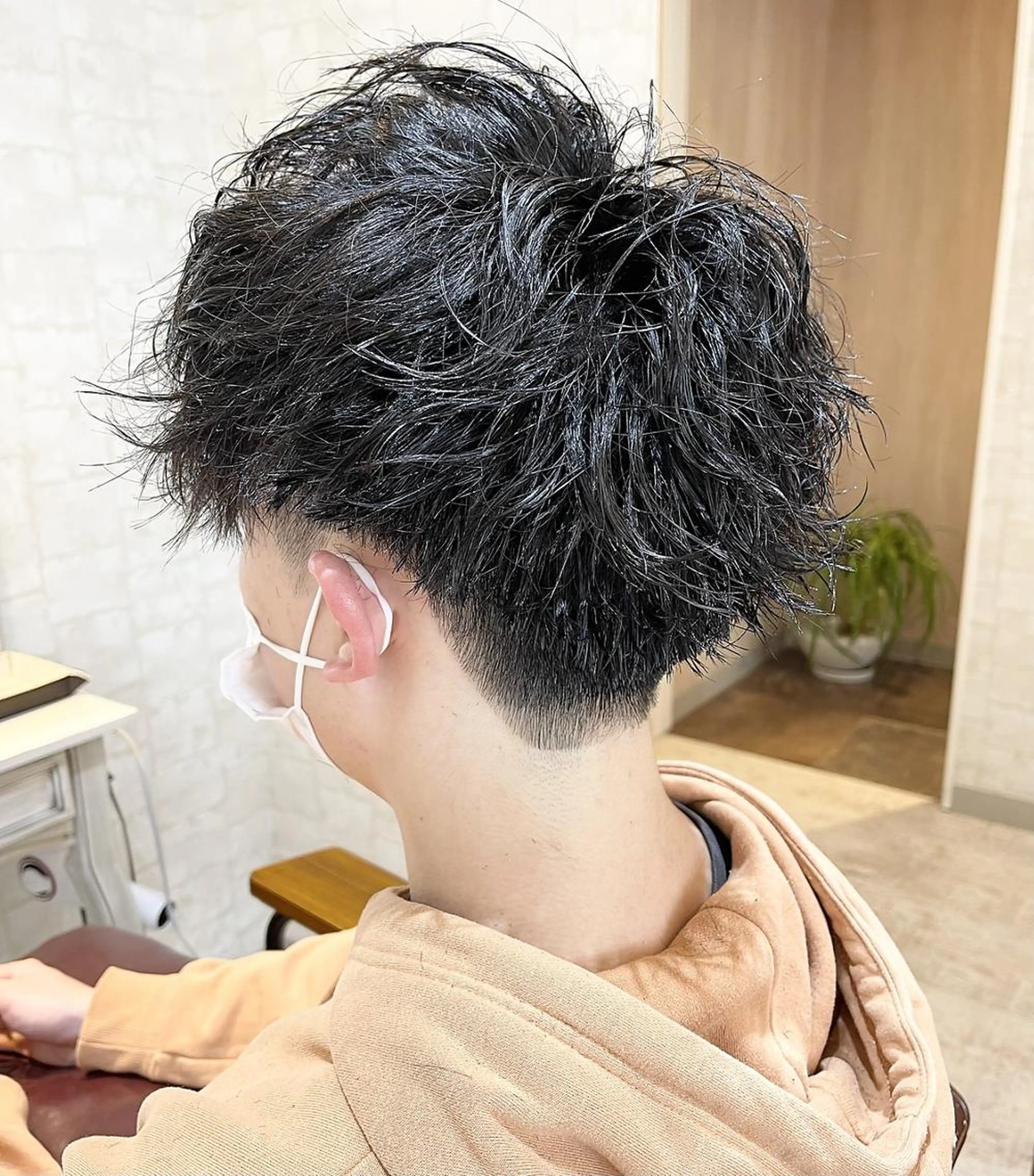 【メンズ限定クーポン】メンズカット＋スパイラルパーマ ✂️¥13750→￥9900の写真