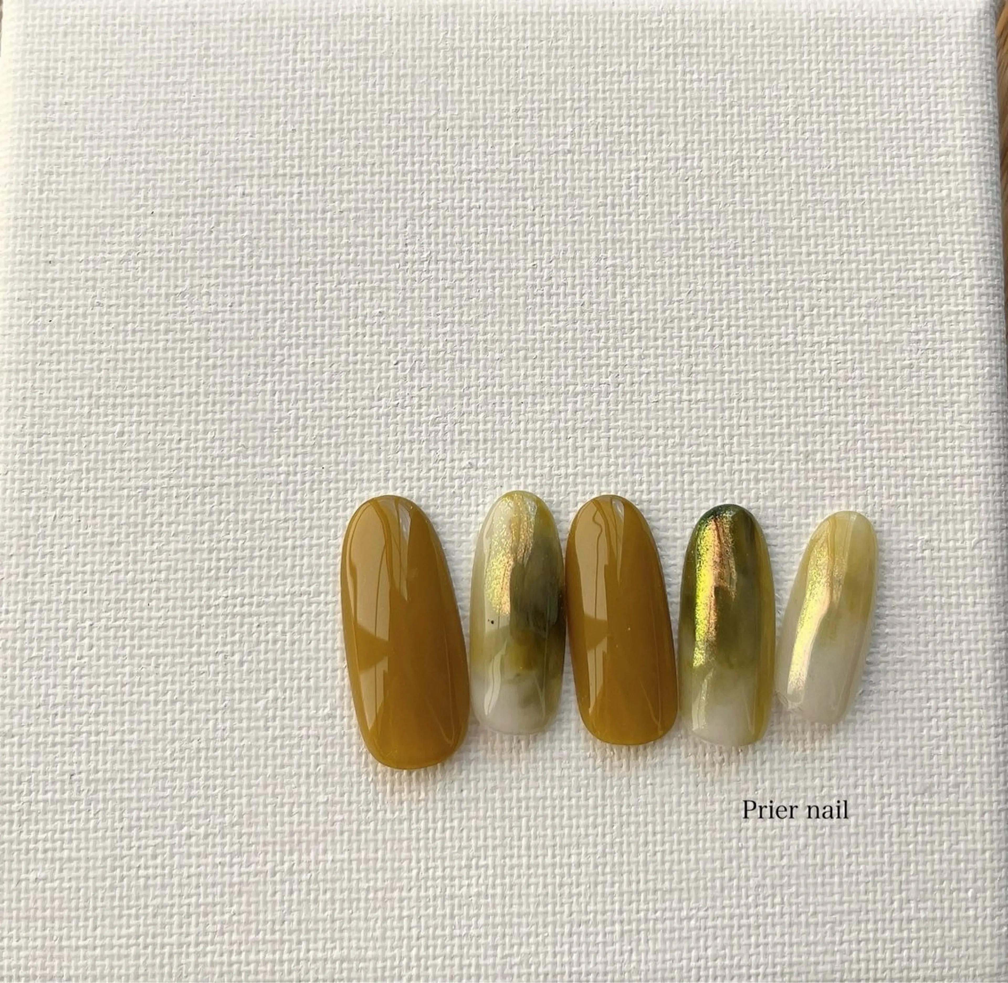 ネイル アートネイル ニュアンスネイル Prier×Kew hair所属・Prier nailのネイルデザイン