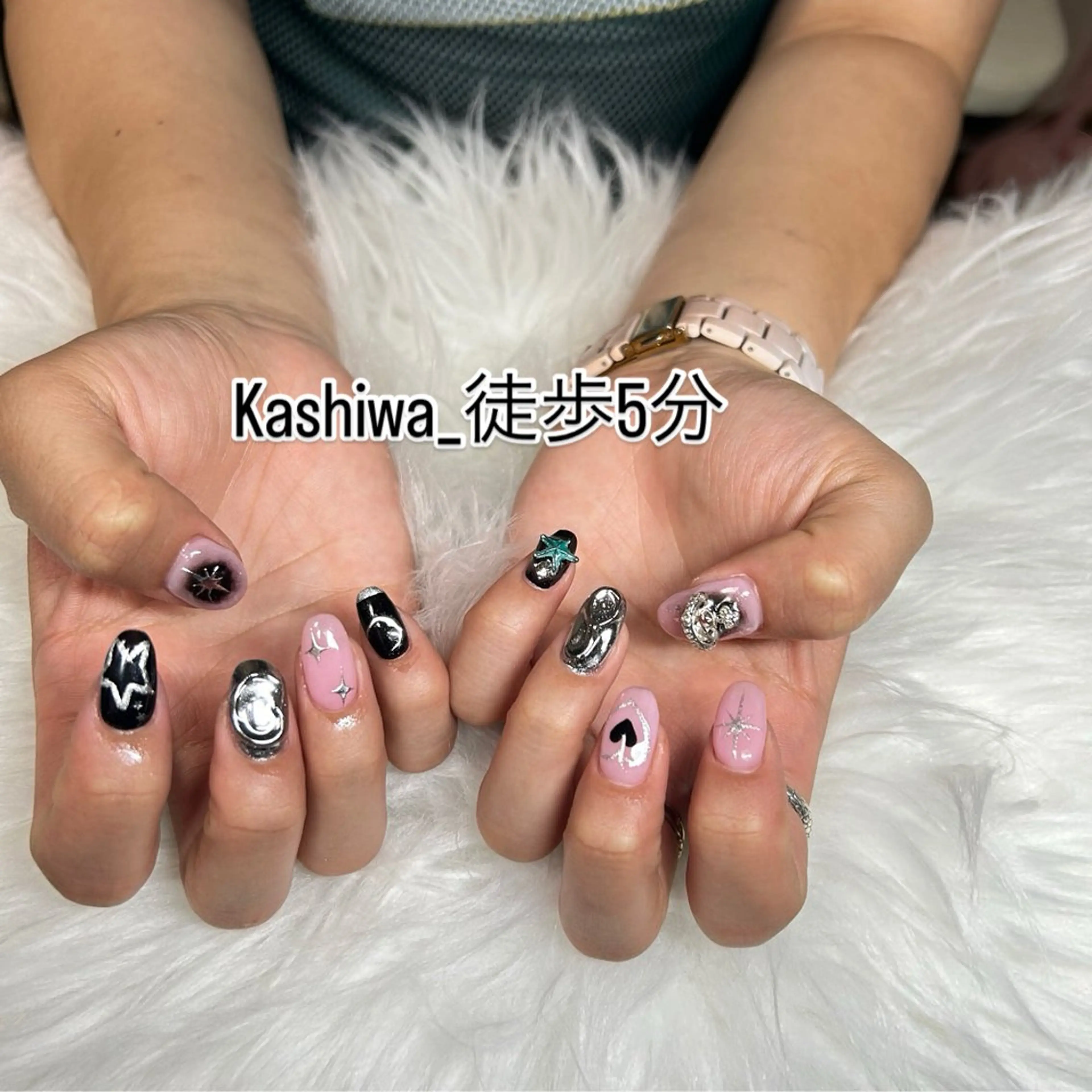 ネイル Queen Nail 柏店　クイーンネイルのネイルデザイン