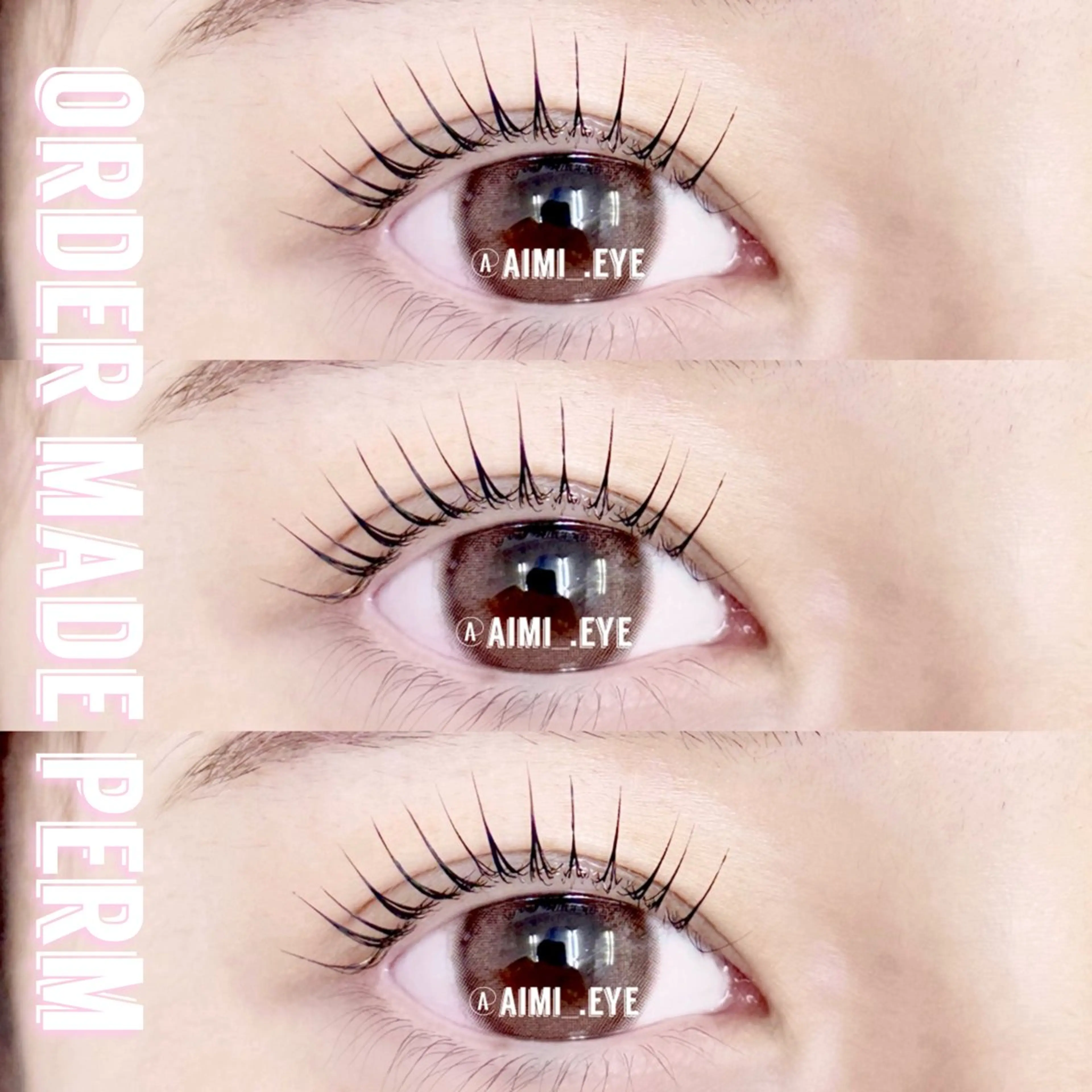 マツエク・マツパ まつげパーマ マツパ 𝙚𝙢𝙪. 🖤𝘼𝙞𝙢𝙞のマツエク・マツパデザイン