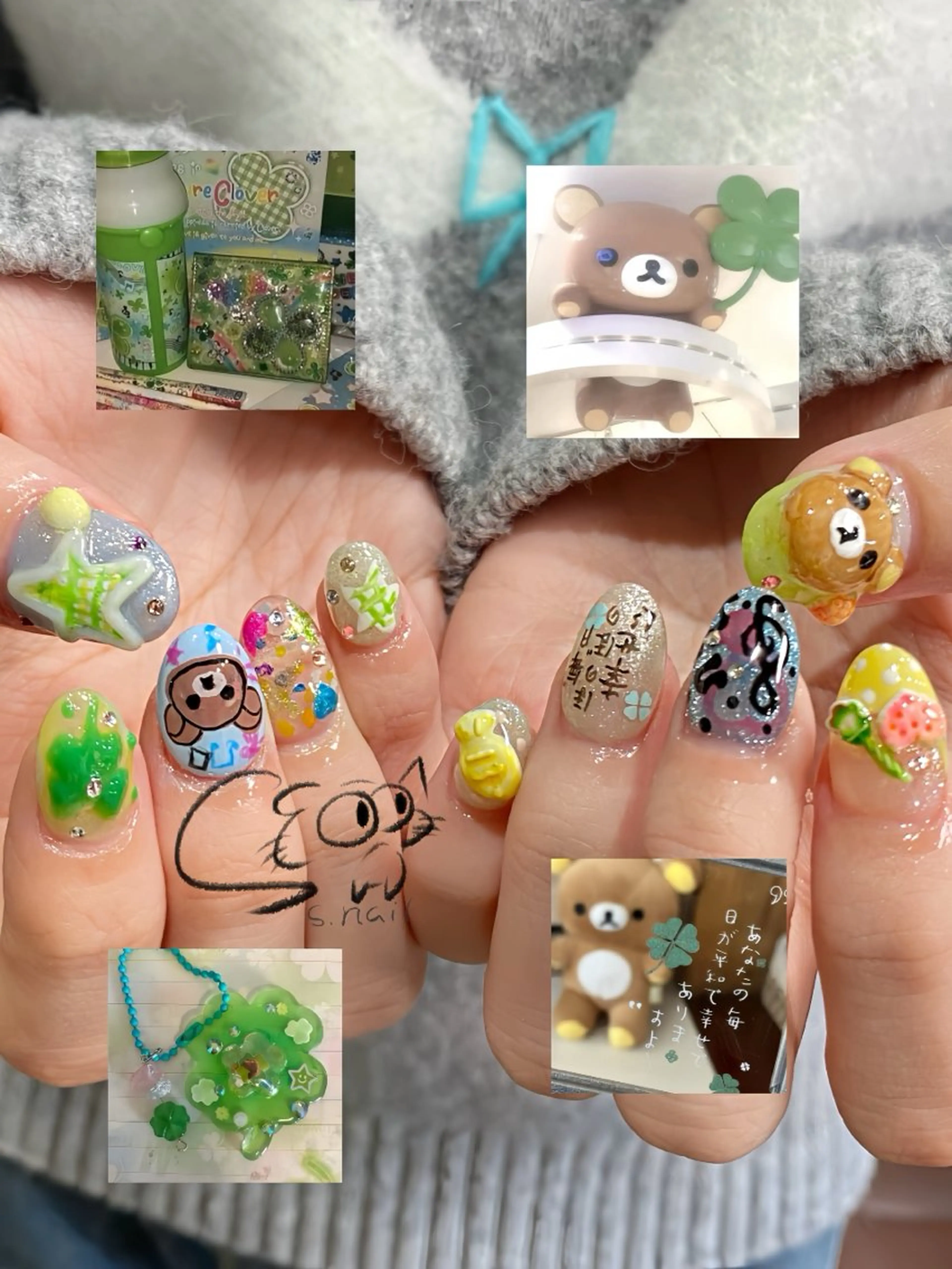 ネイル アートネイル チークネイル フレンチネイル グラデーション マグネットネイル ハンドネイル S.nail所属・S.nail _のネイルデザイン