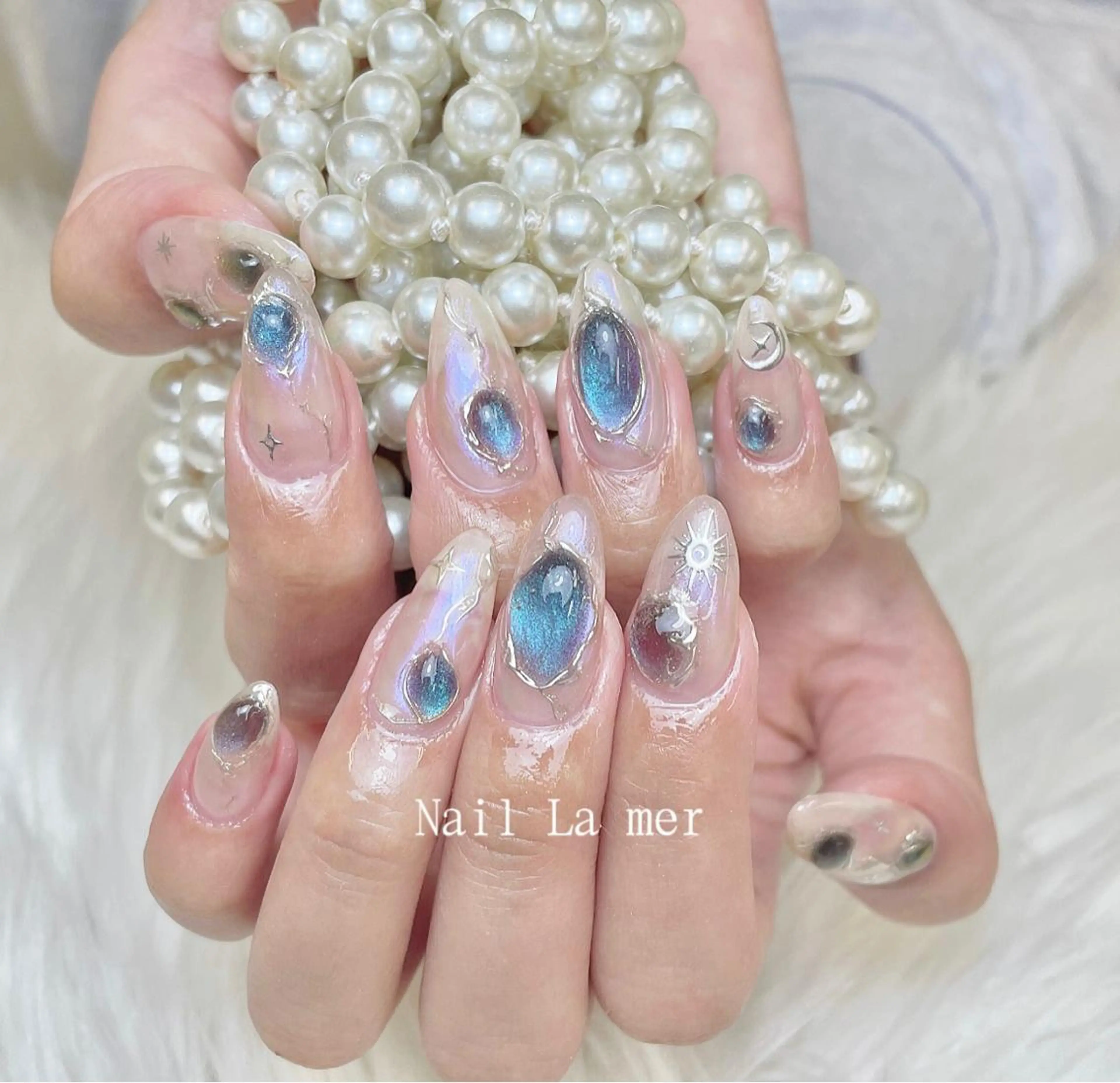 ネイル 持ち込み La Merのネイルデザイン