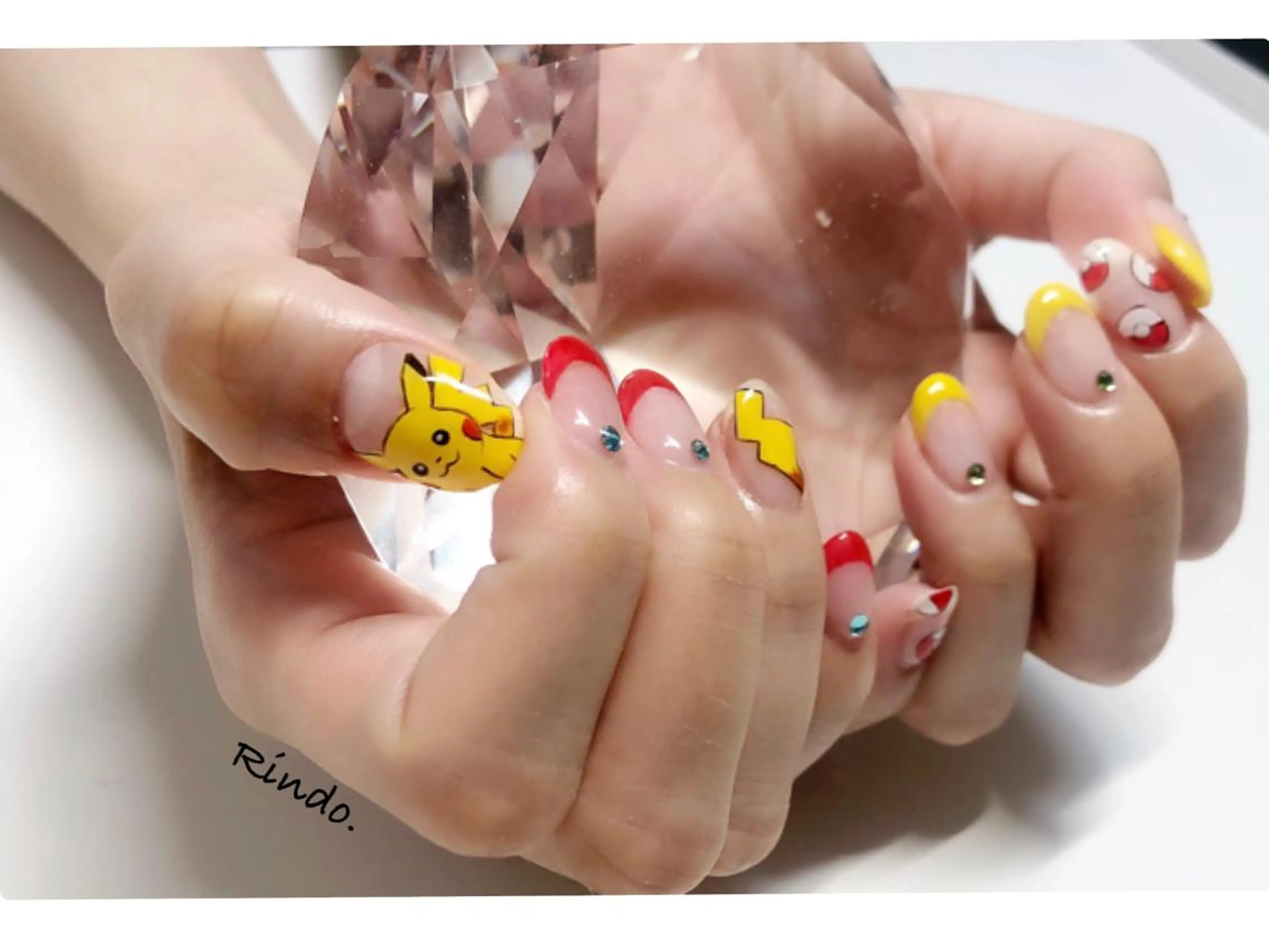 ネイル フレンチネイル ハンドネイル Rindo.ネイル ♡耳つぼジュエリーのその他イメージ