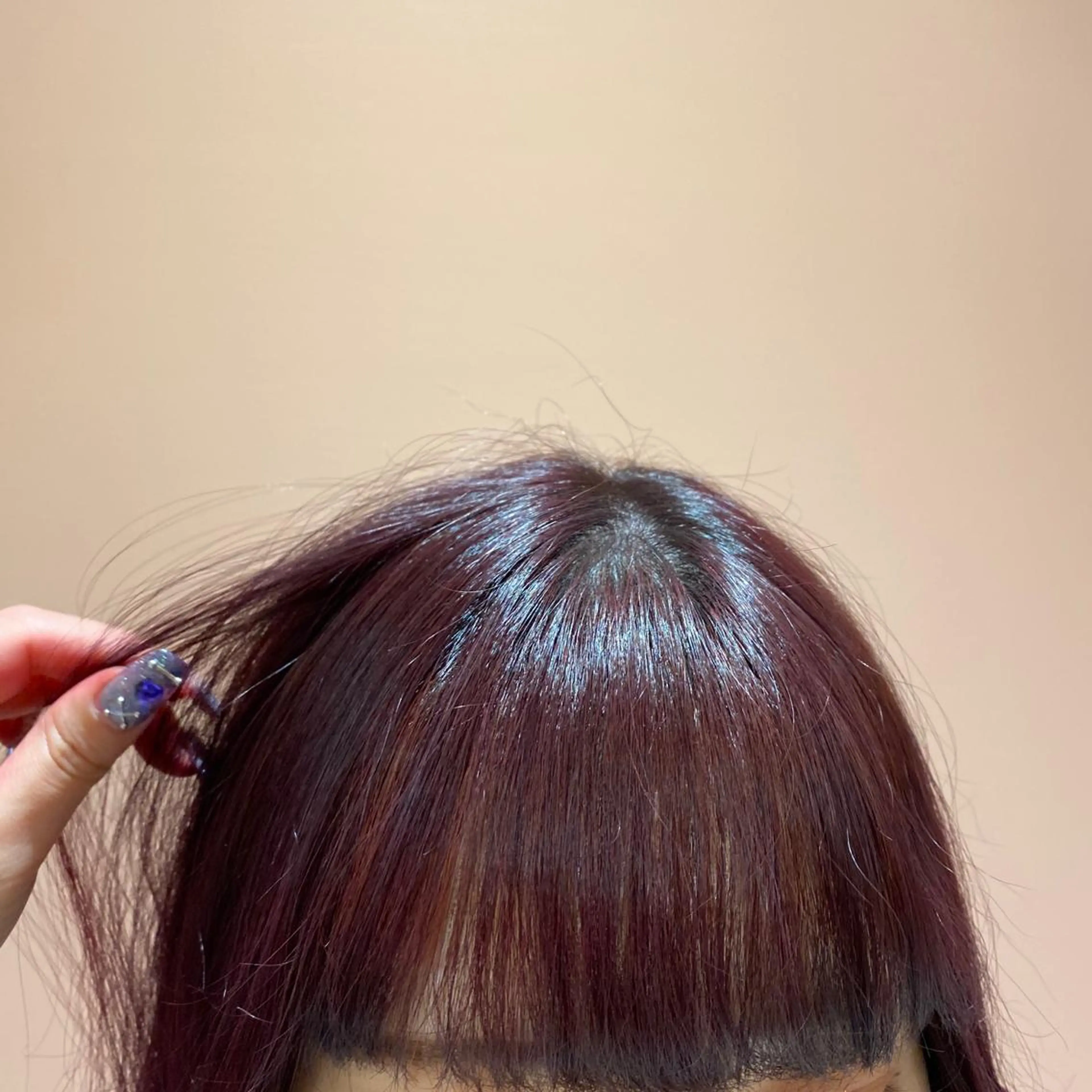 ミディアム カラー MOE🐈‍⬛🎀 エクステ/ワンホンのヘアスタイル