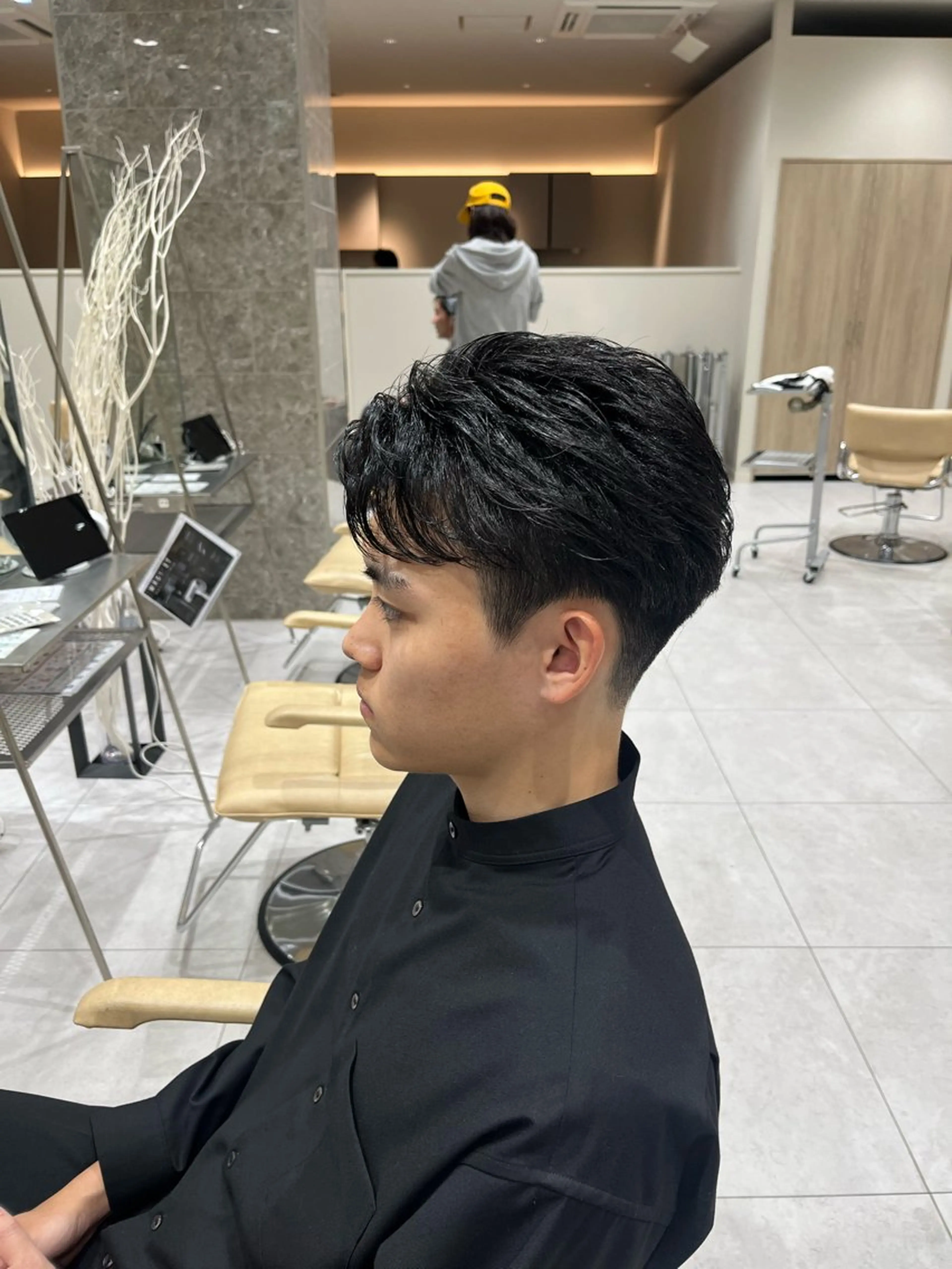 パーマ メンズ メンズパーマ カット パーマ Ken 縮毛矯正/韓国風ヘアのヘアスタイル