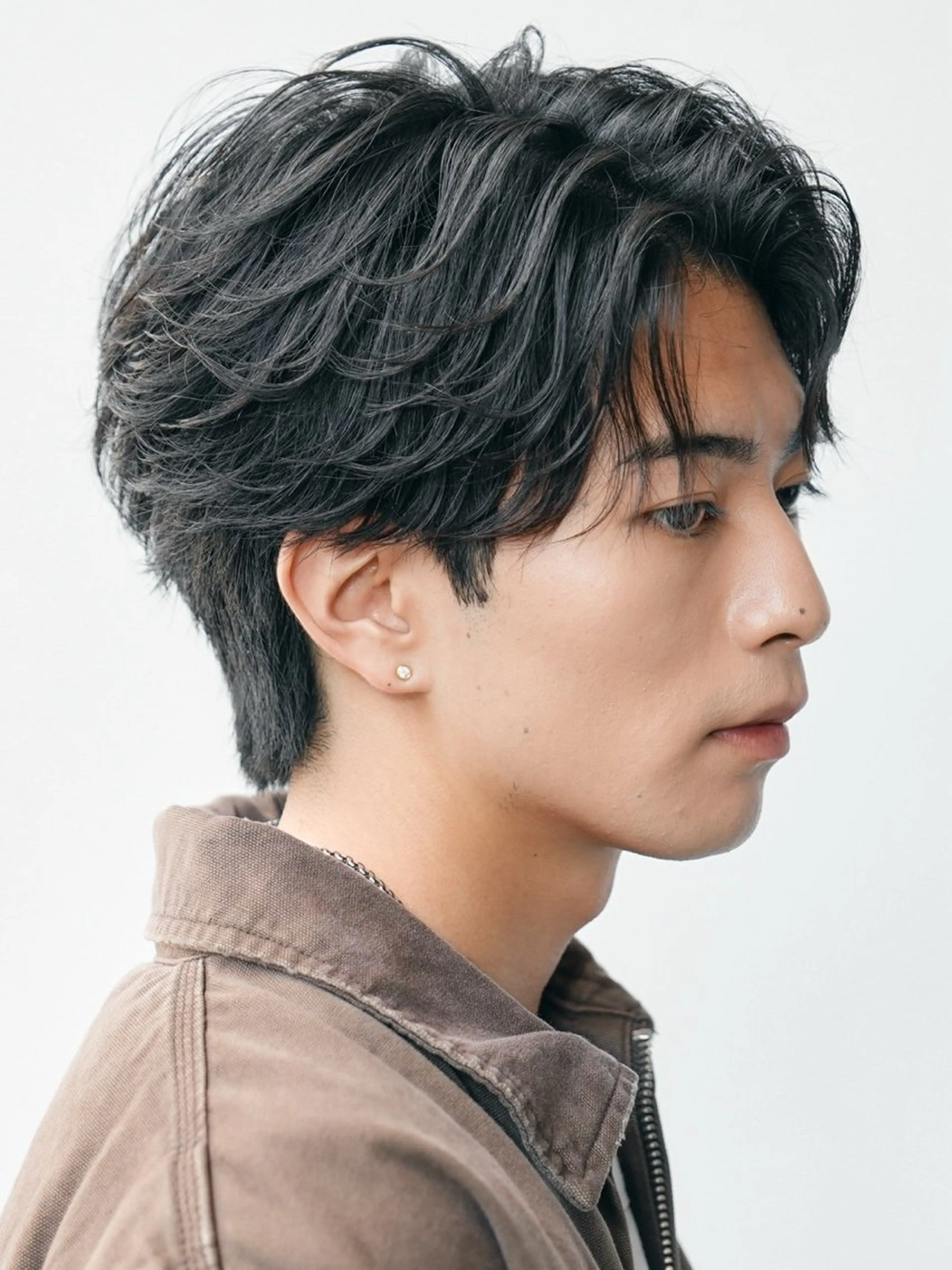 パーマ メンズ カット パーマ 夏果⭐︎fifth 天神 海外風パーマのヘアスタイル