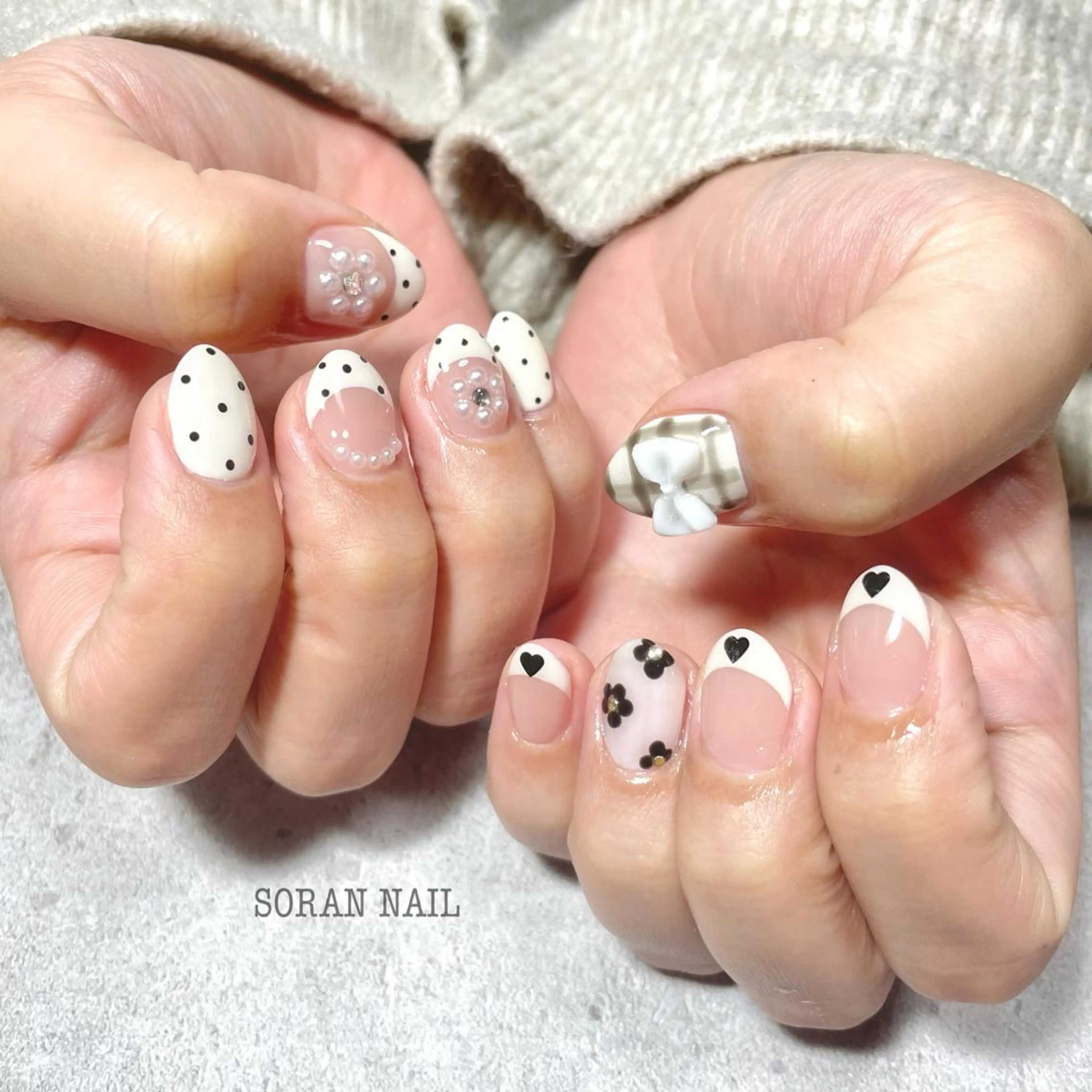 ネイル ハンドネイル soran nailのネイルデザイン