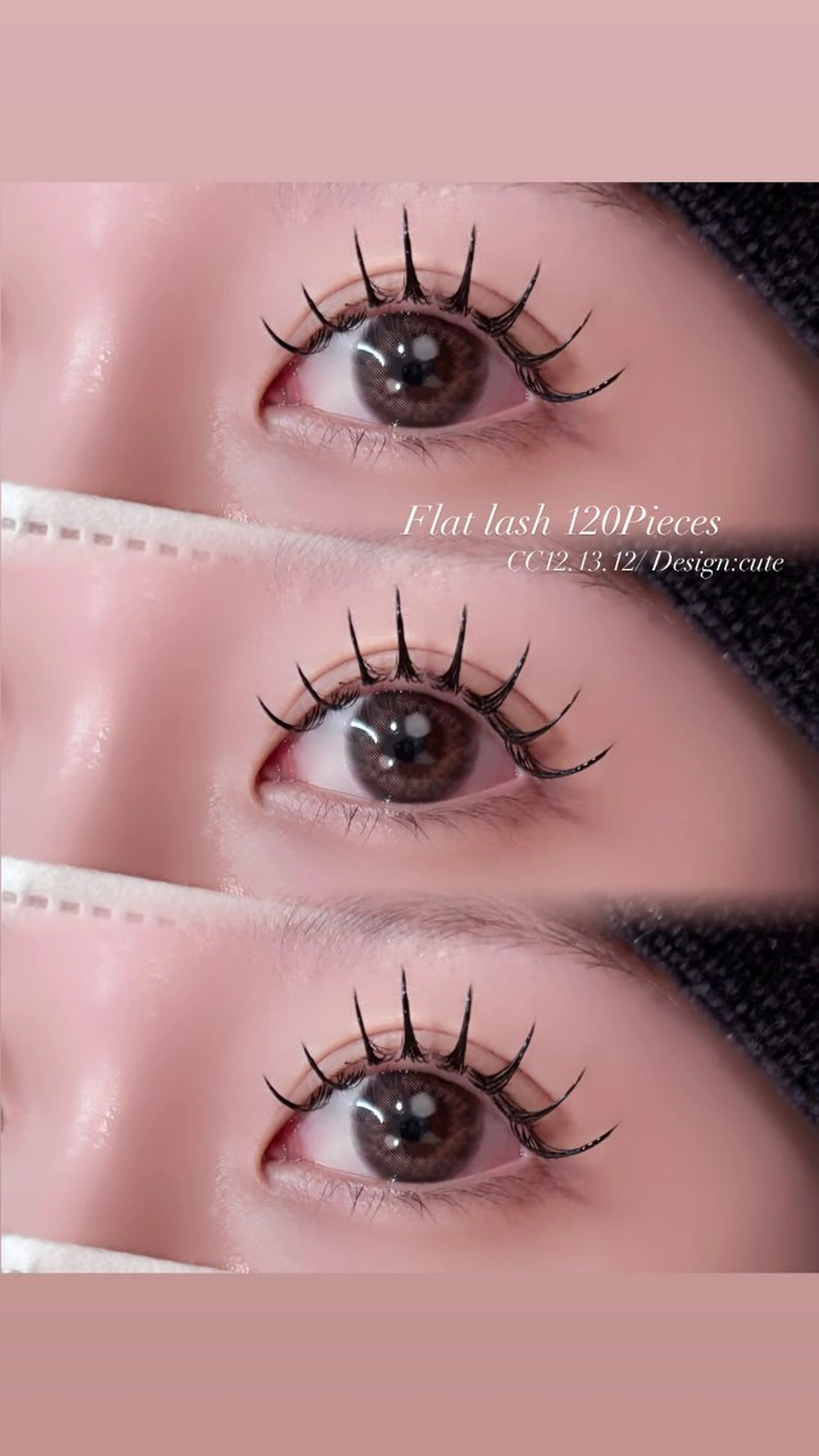 マツエク・マツパ ♡🎀束感まつげ/ rua🎀♡のマツエク・マツパデザイン