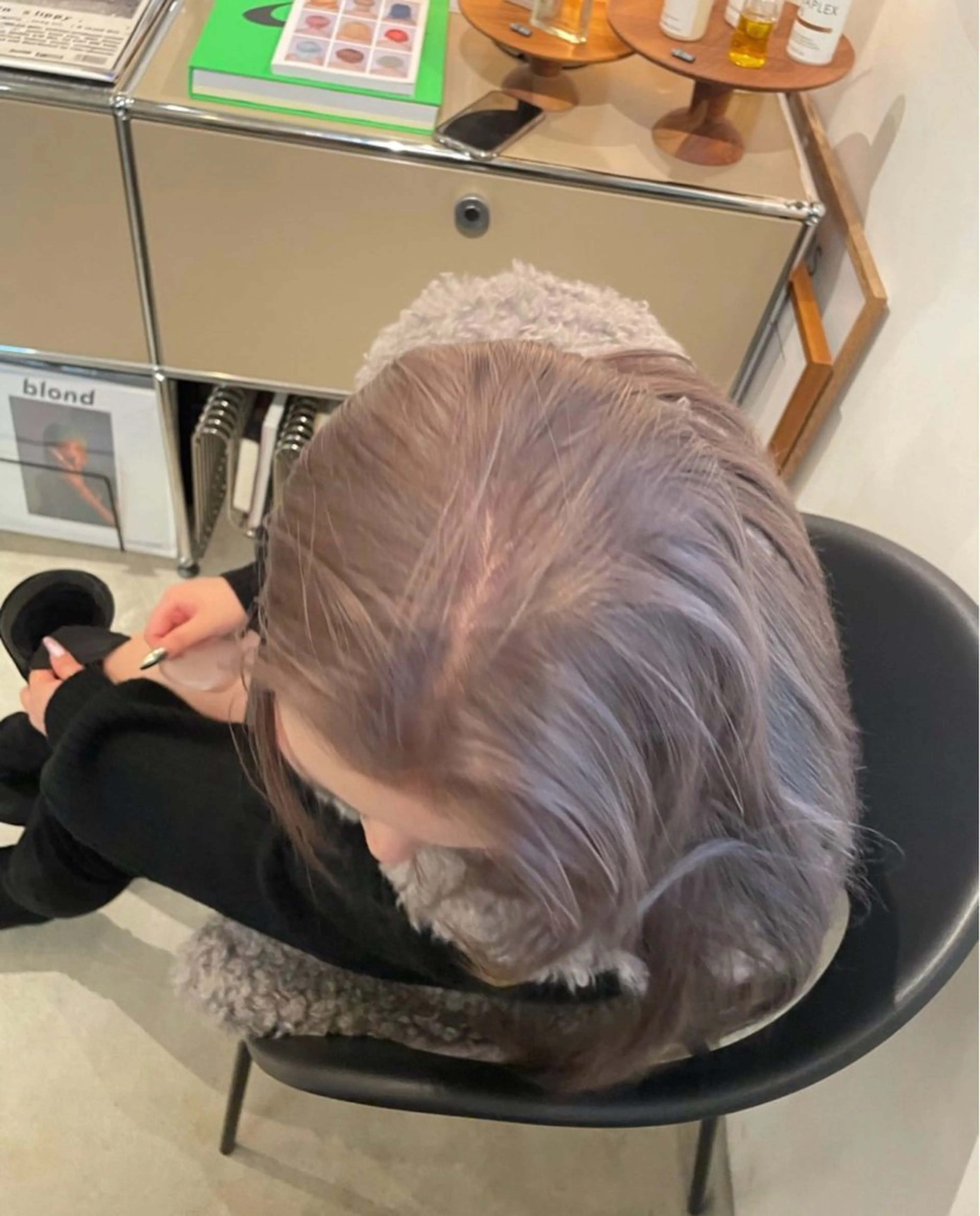 ロング カラー ヘアカラー Tsukasa/ ハイトーン/寒色のヘアスタイル