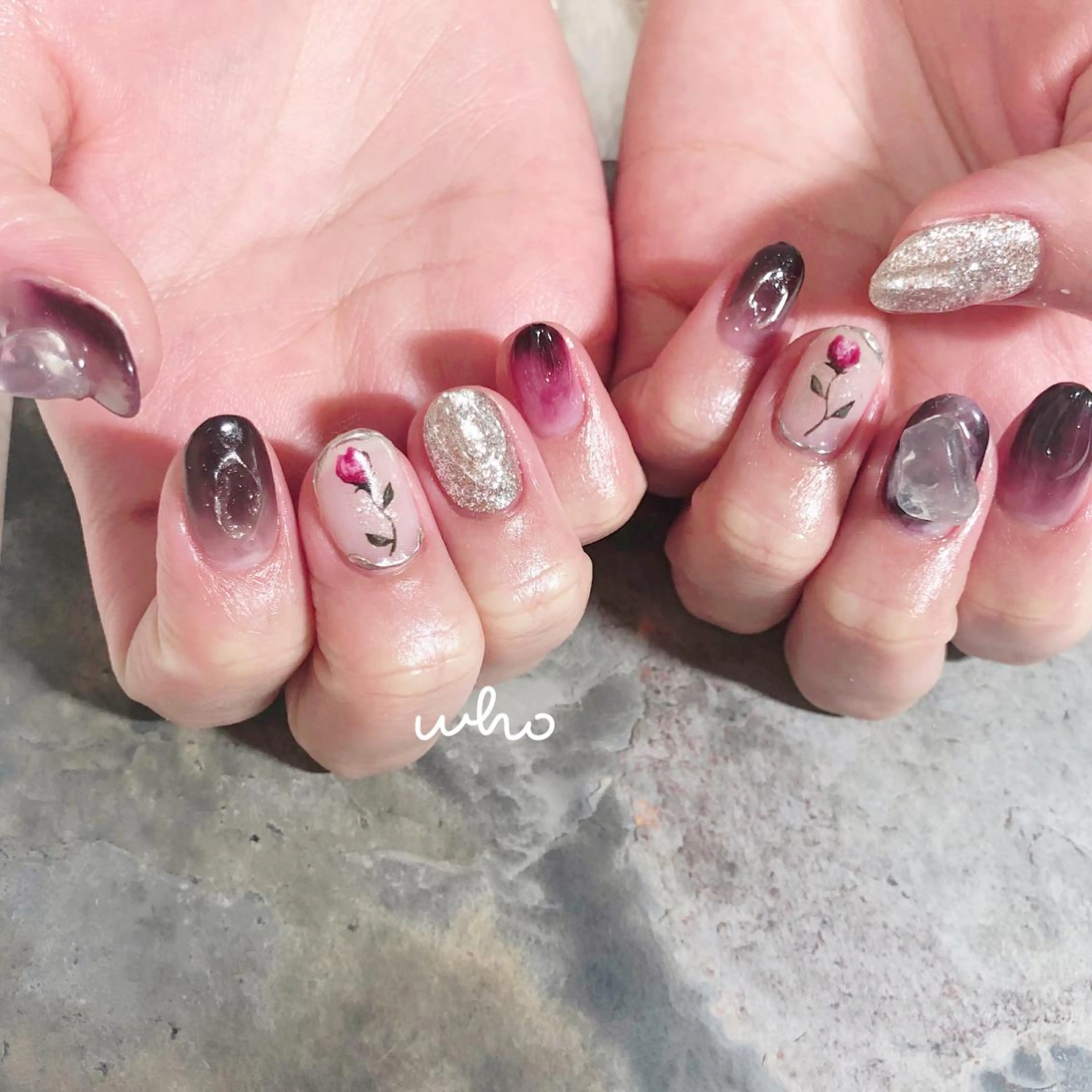 ネイル NailSalon who...所属・n. fumikoのネイルデザイン
