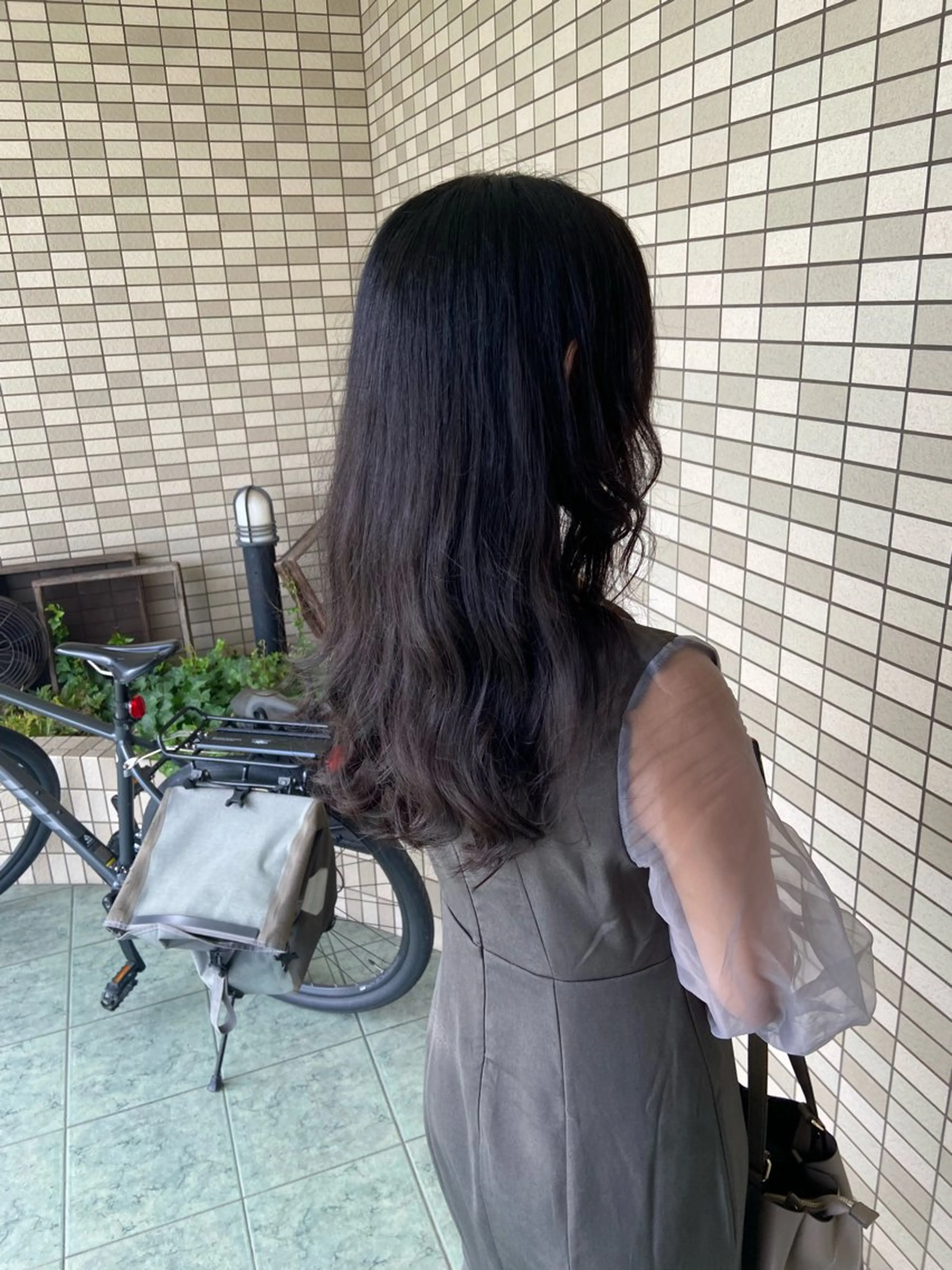ロング パーマ 大矢 萌美のヘアスタイル