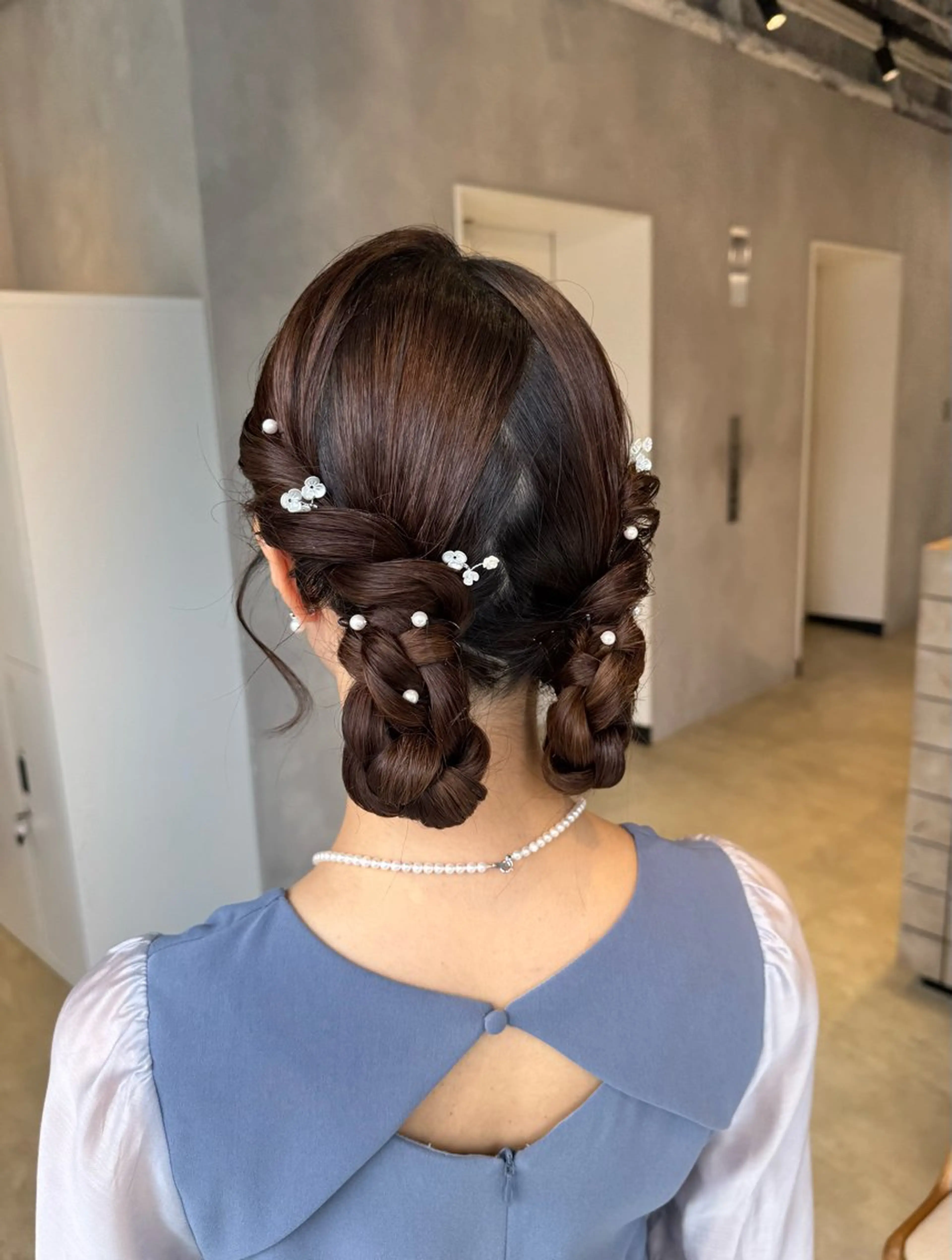 ヘアアレンジ 透明感カラー✨艶髪 制作🌱山根あゆみのヘアスタイル