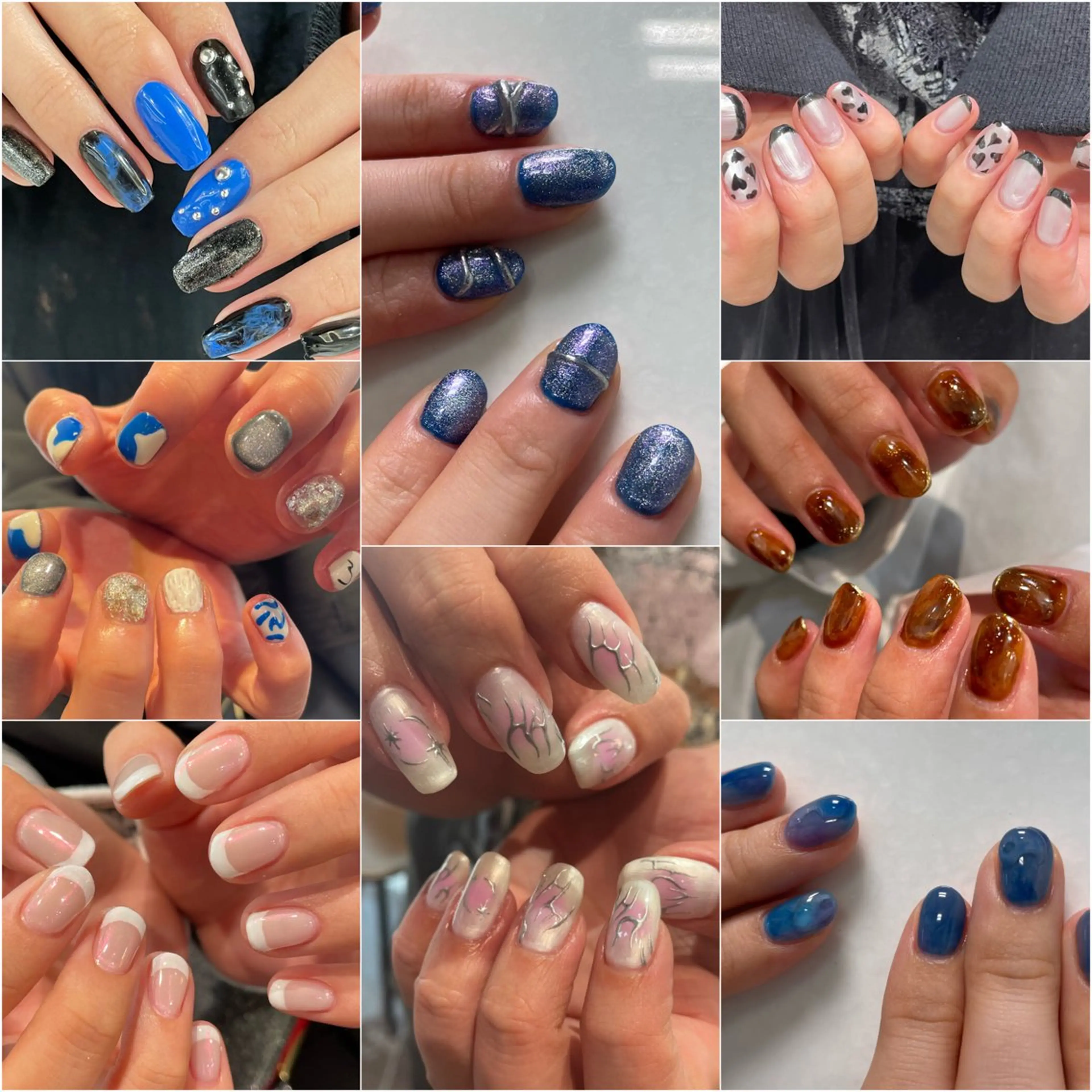 ネイル ハンドネイル ‪るか/‪透明感 カラー/アレンジのヘアスタイル