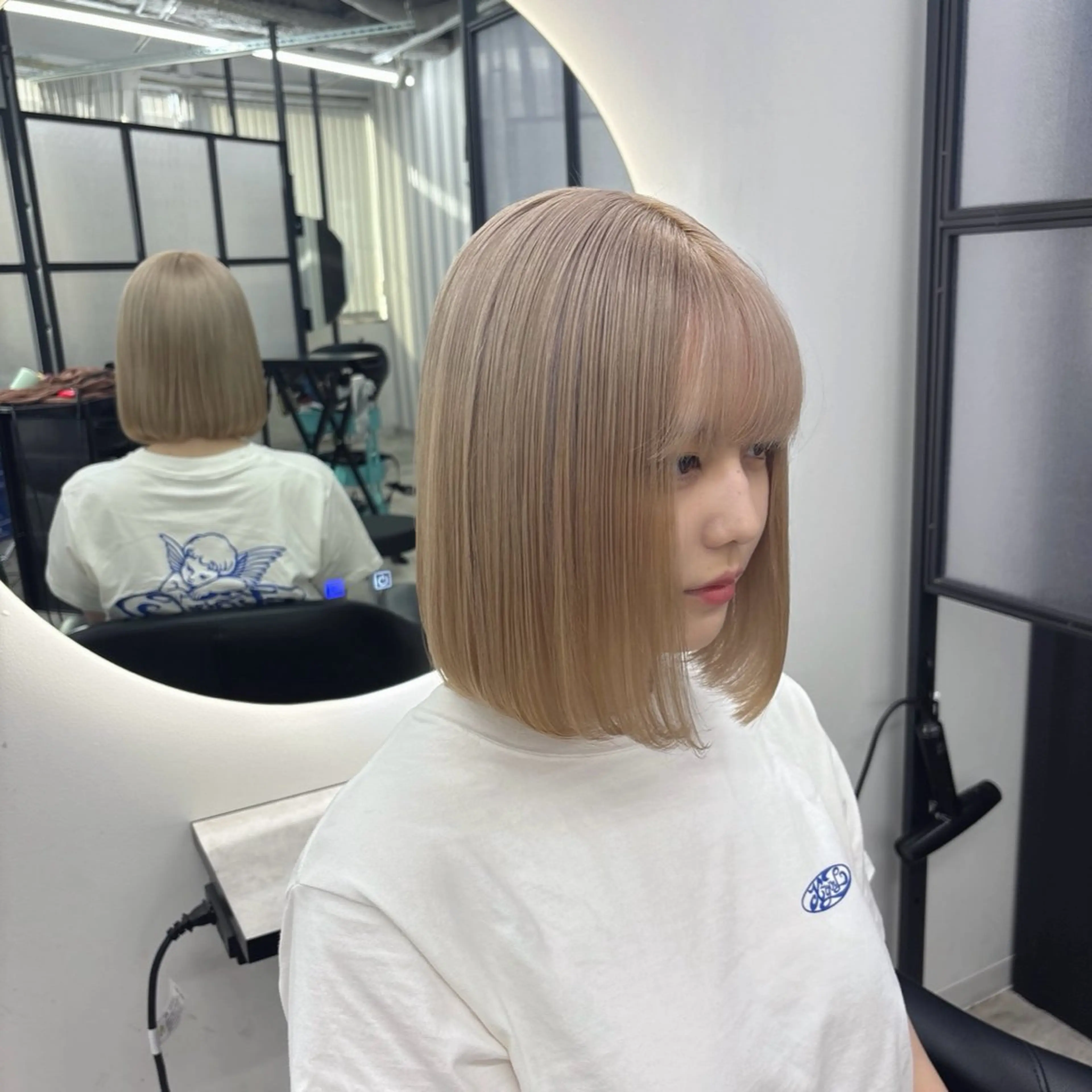 ミディアム カラー ヘアカラー Ren. 🦋デザインカラーのヘアスタイル