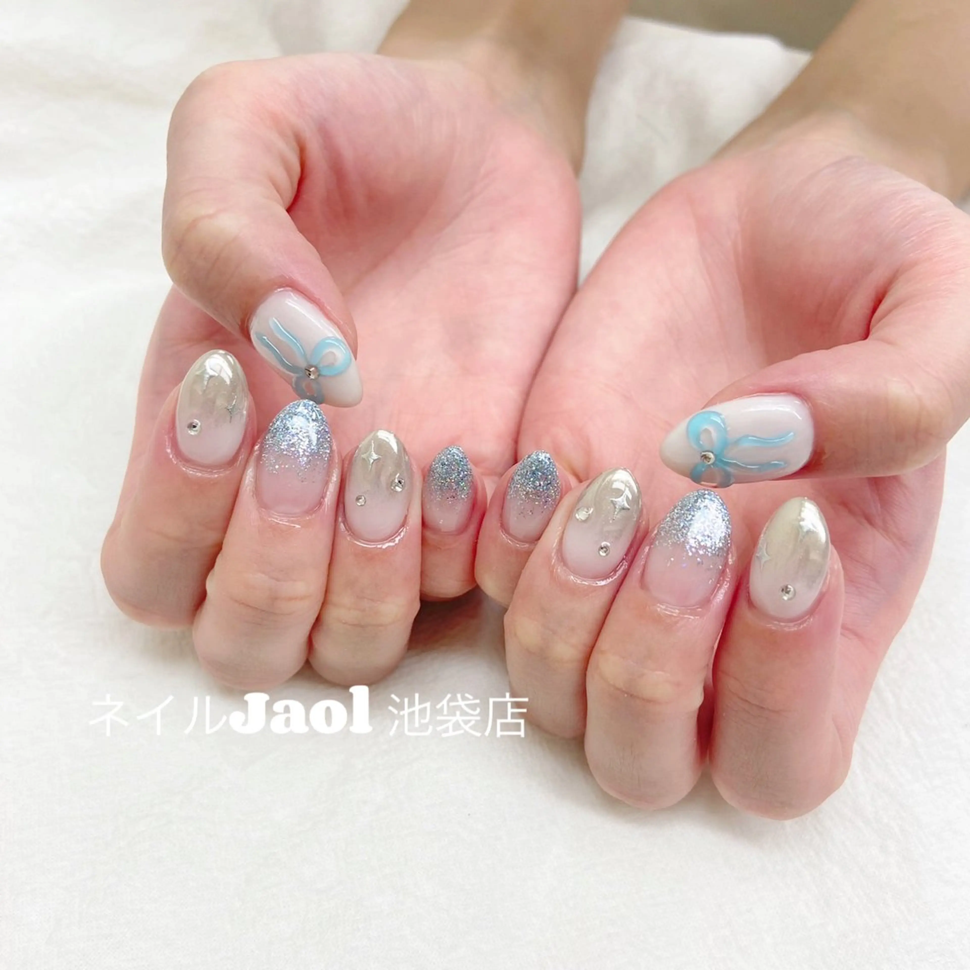 ミディアム nail jaol池袋店所属・ネイルJaol 池袋のネイルデザイン