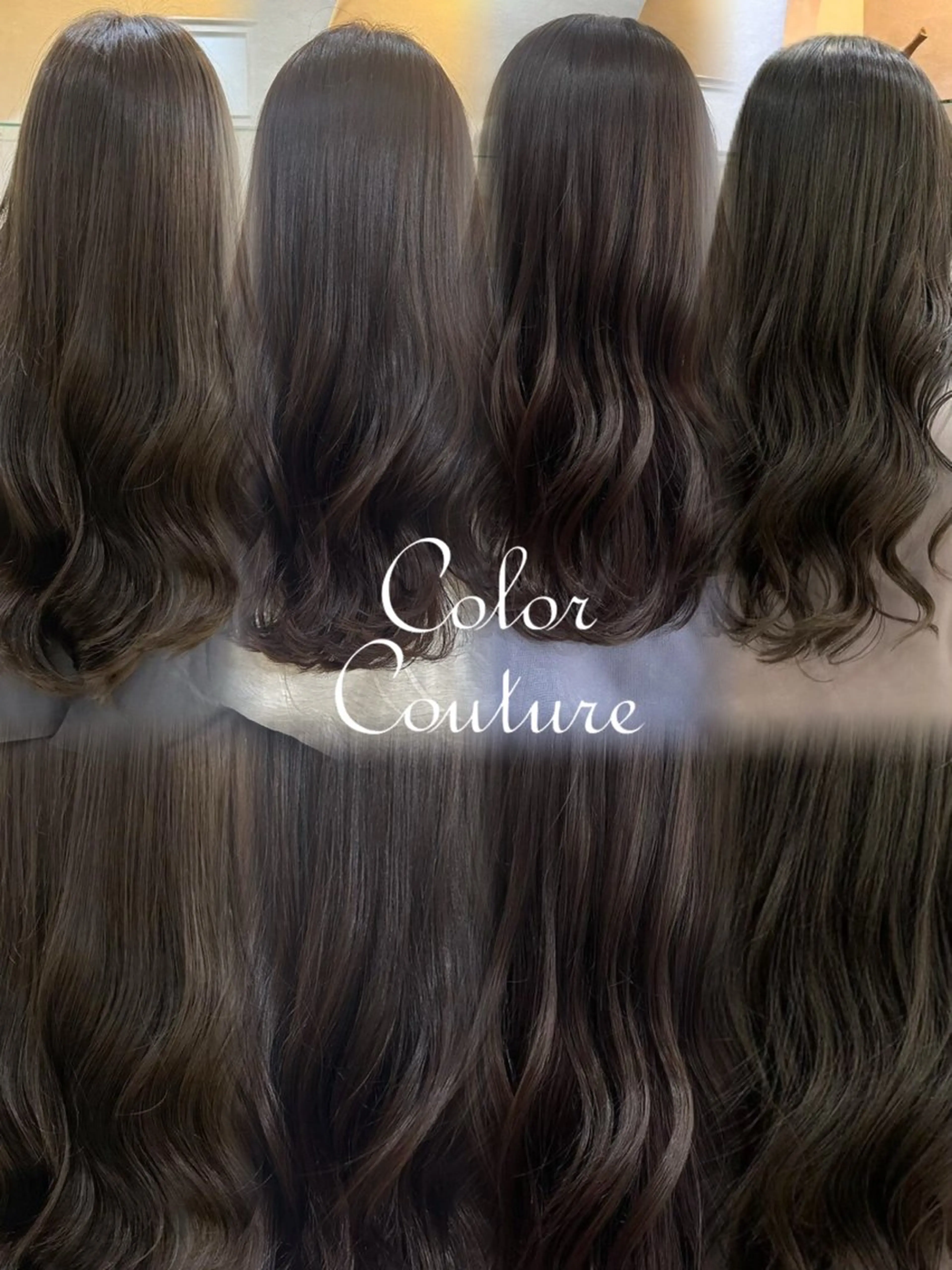 ロング ヘアカラー トリートメント 髪質改善/Color Couture るなのヘアスタイル