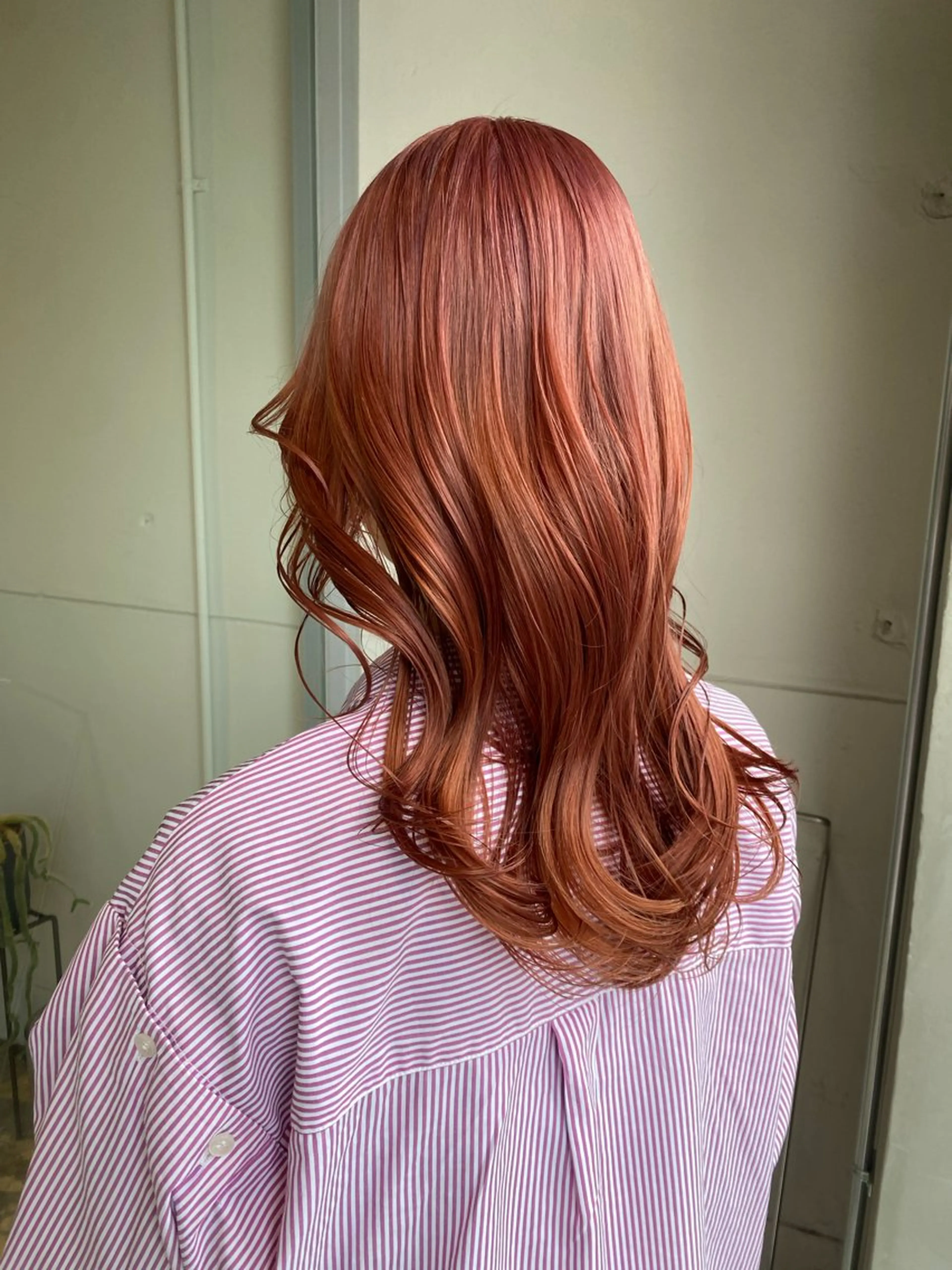 セミロング カット ヘアカラー レイヤーカット/ ダブルカラーサクライのヘアスタイル